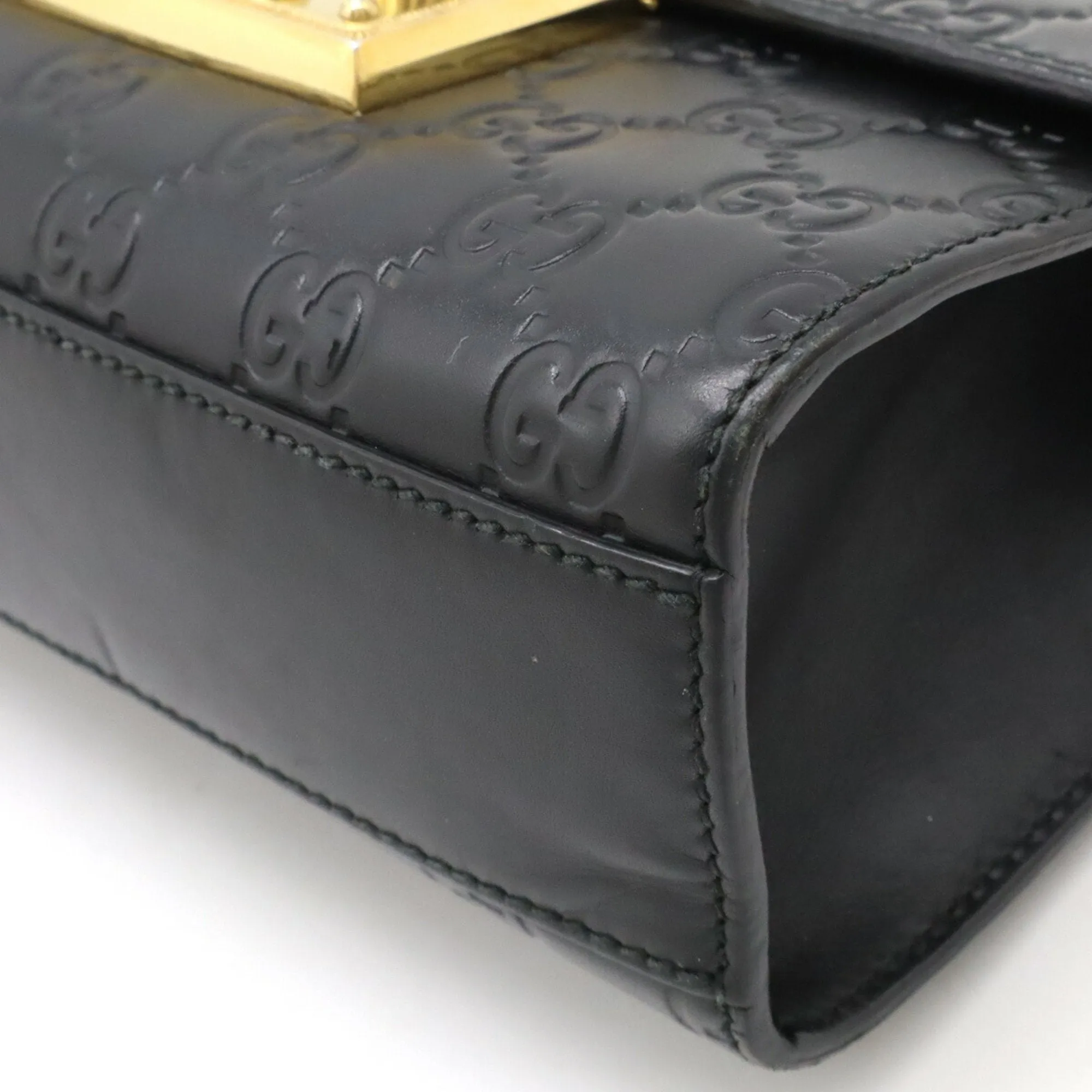 Gucci Guccissima  Gg Leather Shoulder Bag (Pre-Owned)