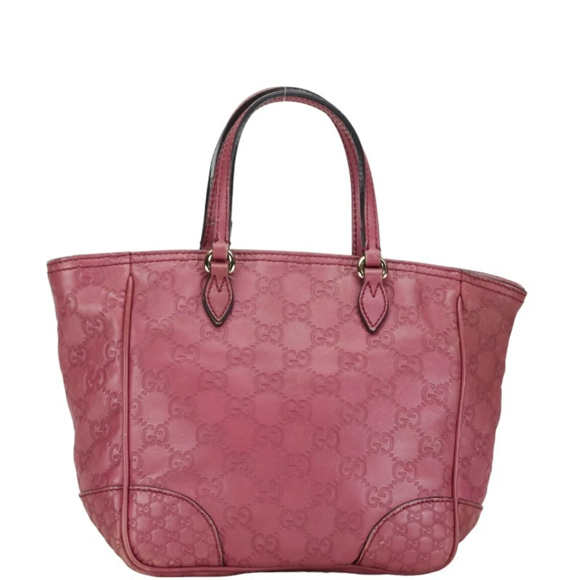 Gucci Guccissima  Leather Handbag Shoulder Bag (Pre-Owned)
