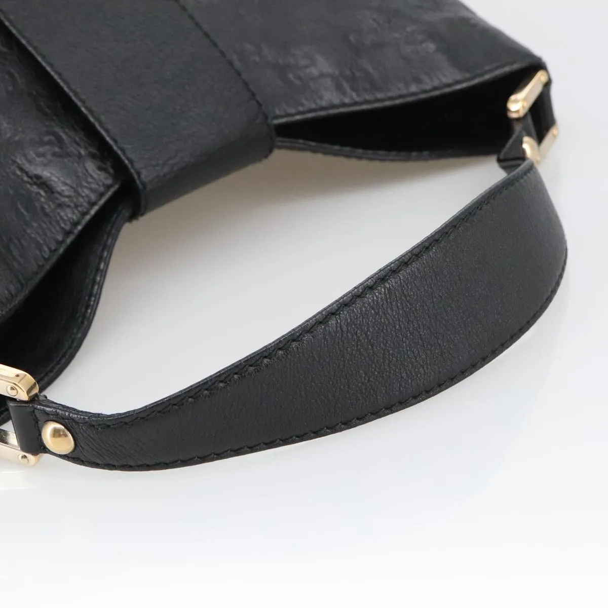 Gucci Guccissima  Leather Shoulder Bag (Pre-Owned)