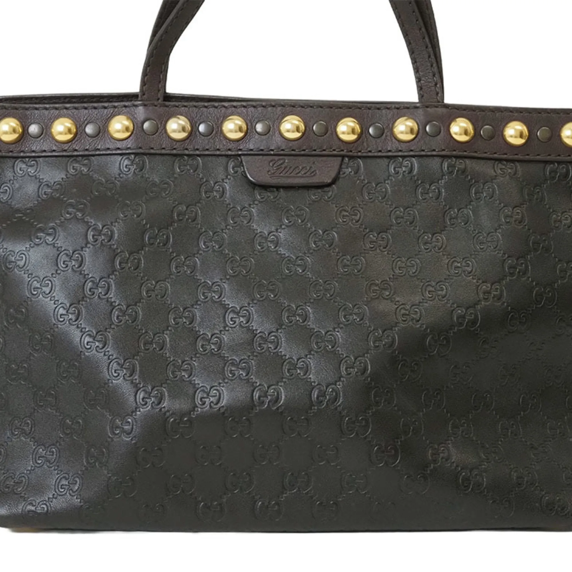 Gucci Guccissima  Leather Shoulder Bag Tote Bag (Pre-Owned)