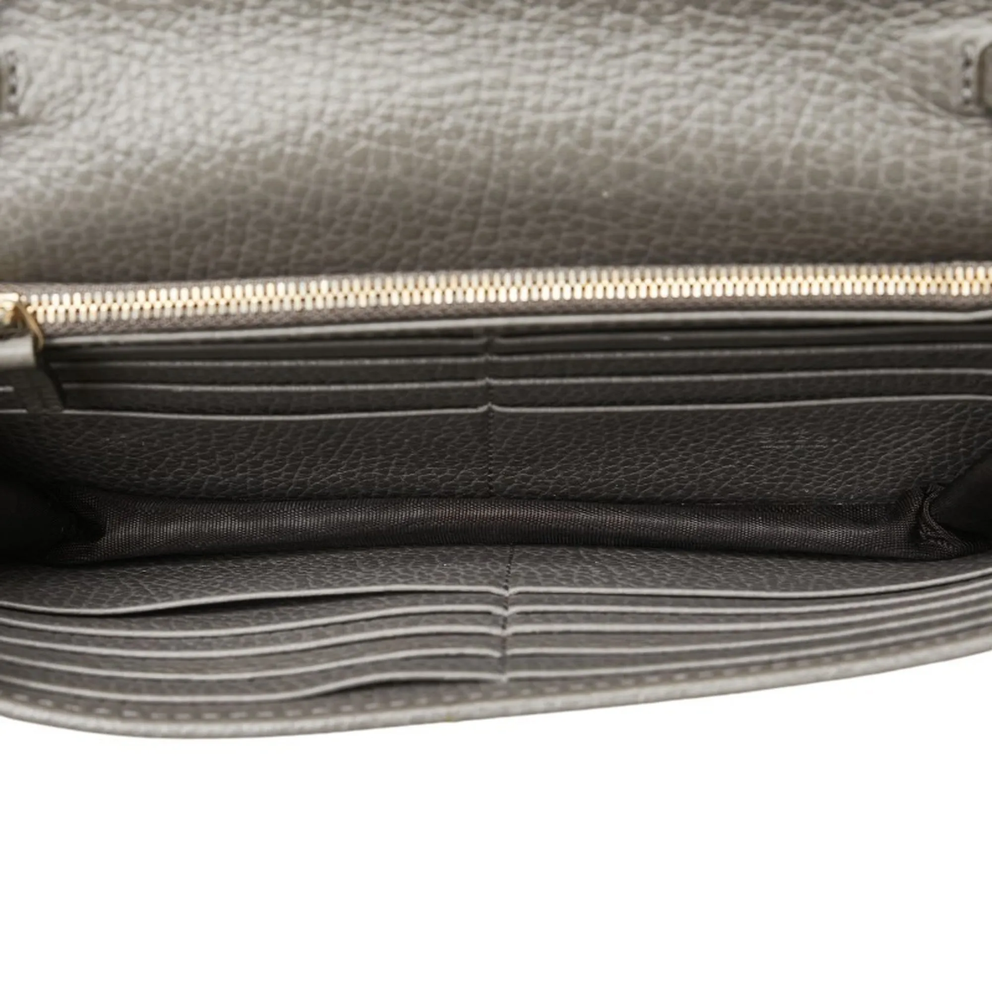 Gucci  Leather Chain/Shoulder Wallet (Pre-Owned)