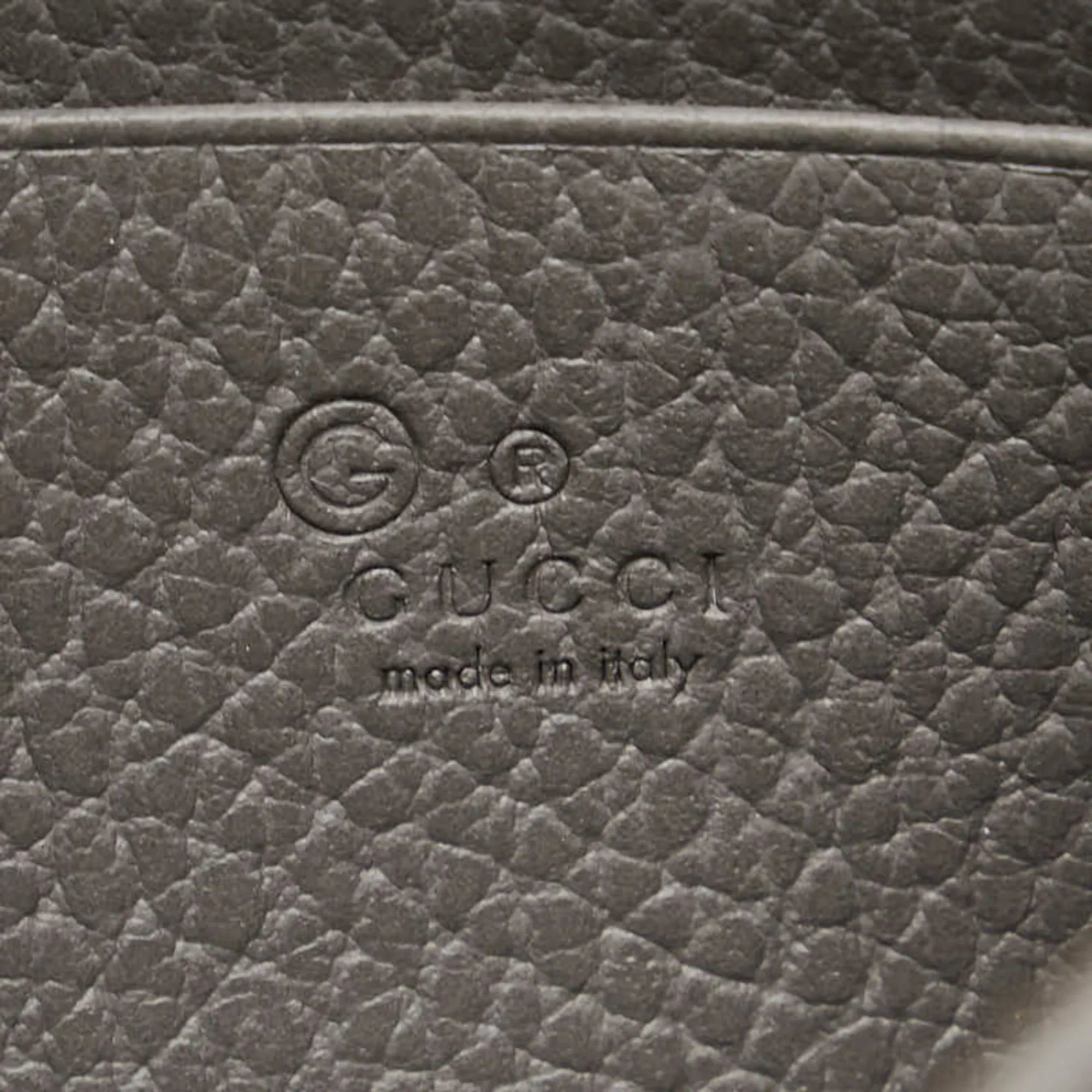 Gucci  Leather Chain/Shoulder Wallet (Pre-Owned)