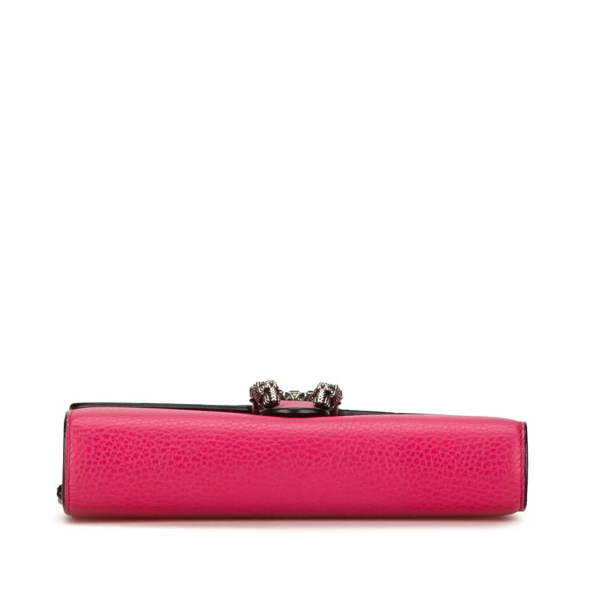 Gucci  Leather Chain/Shoulder Wallet (Pre-Owned)