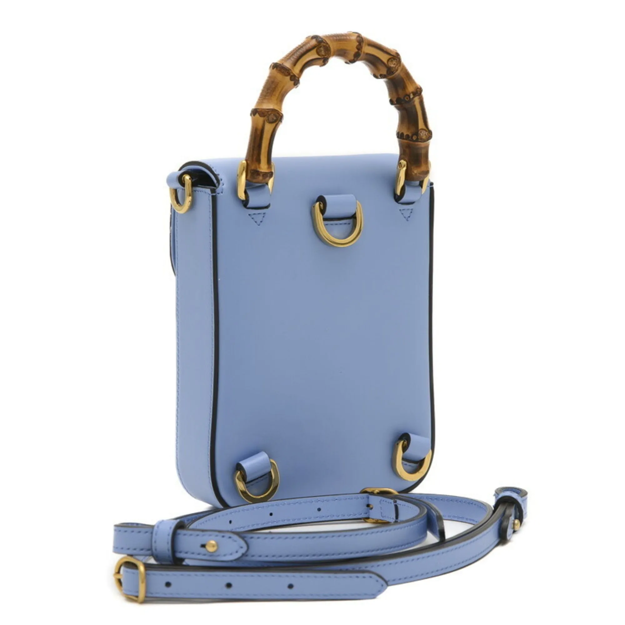Gucci  Leather Handbag Pochette Shoulder Bag (Pre-Owned)