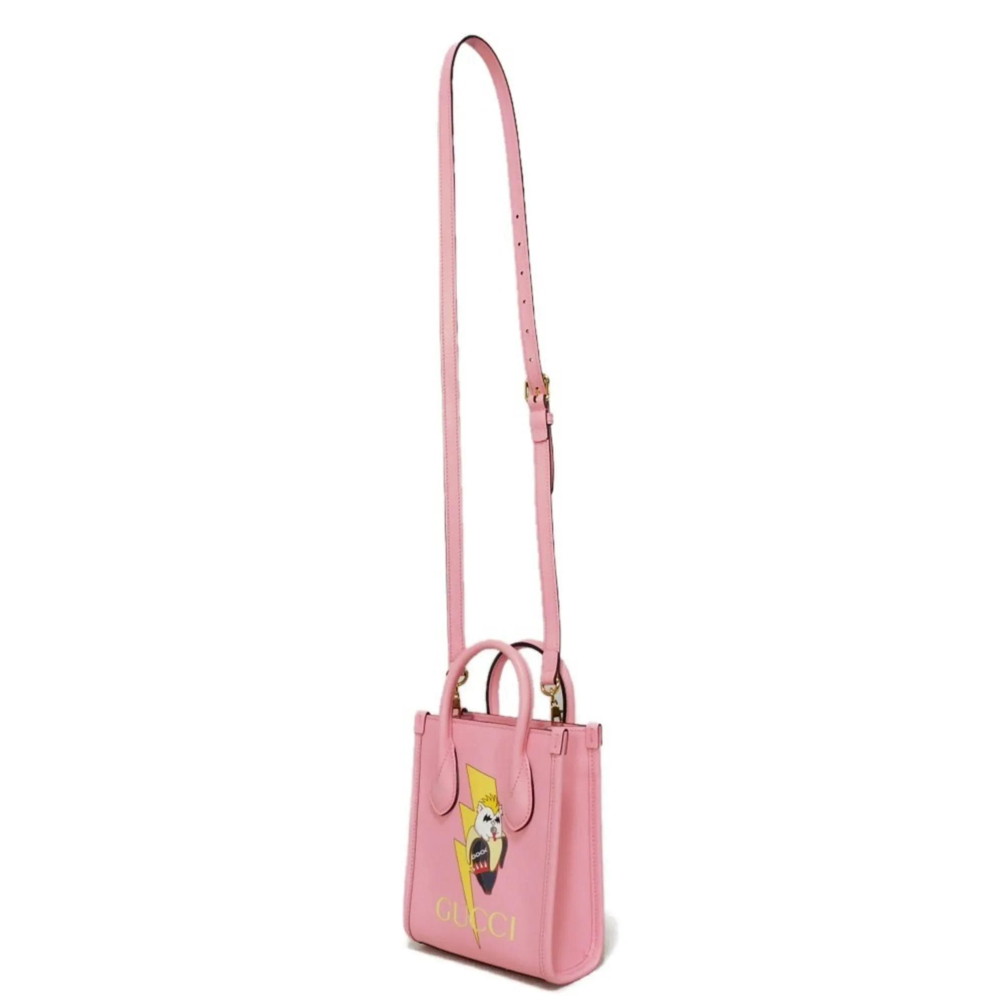 Gucci  Leather Handbag Shoulder Bag (Pre-Owned)
