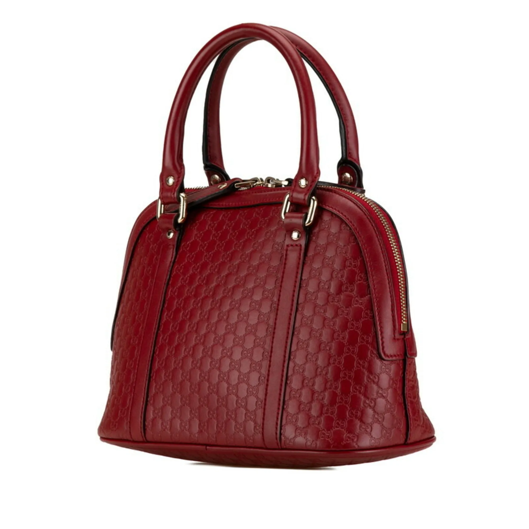 Gucci  Leather Handbag Shoulder Bag (Pre-Owned)