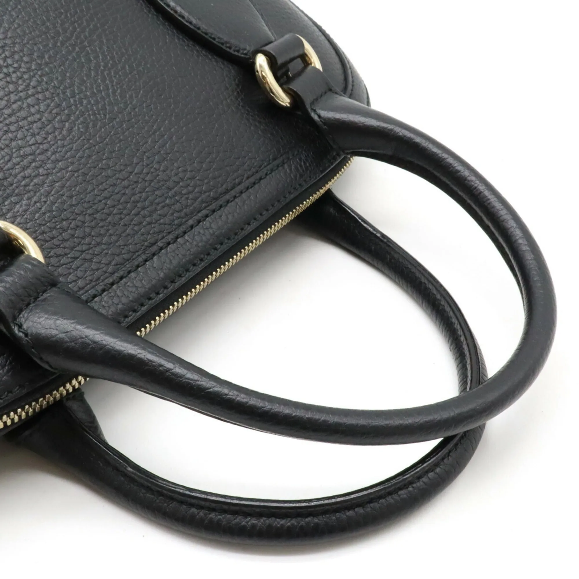 Gucci  Leather Handbag Shoulder Bag (Pre-Owned)