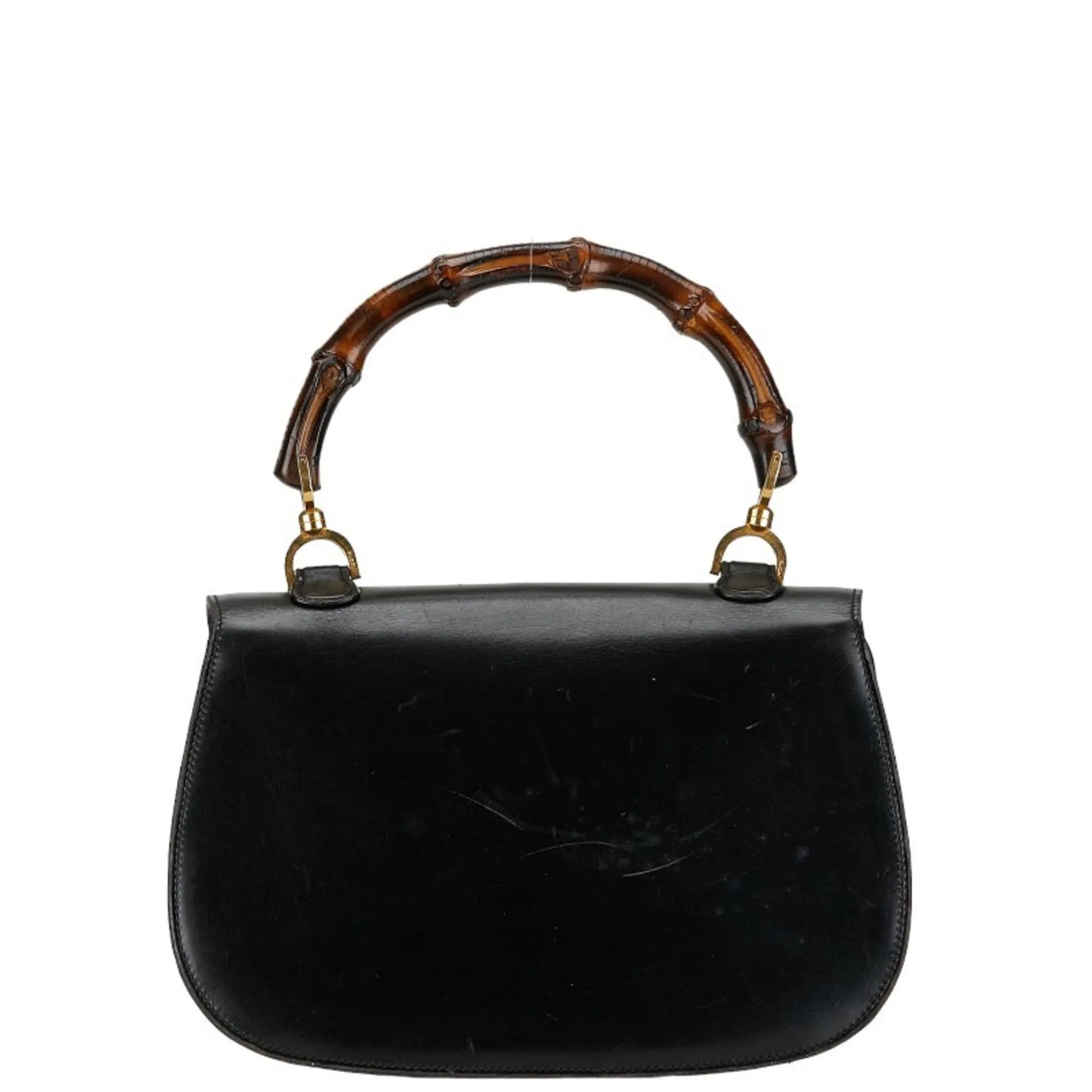 Gucci  Leather Handbag Shoulder Bag (Pre-Owned)