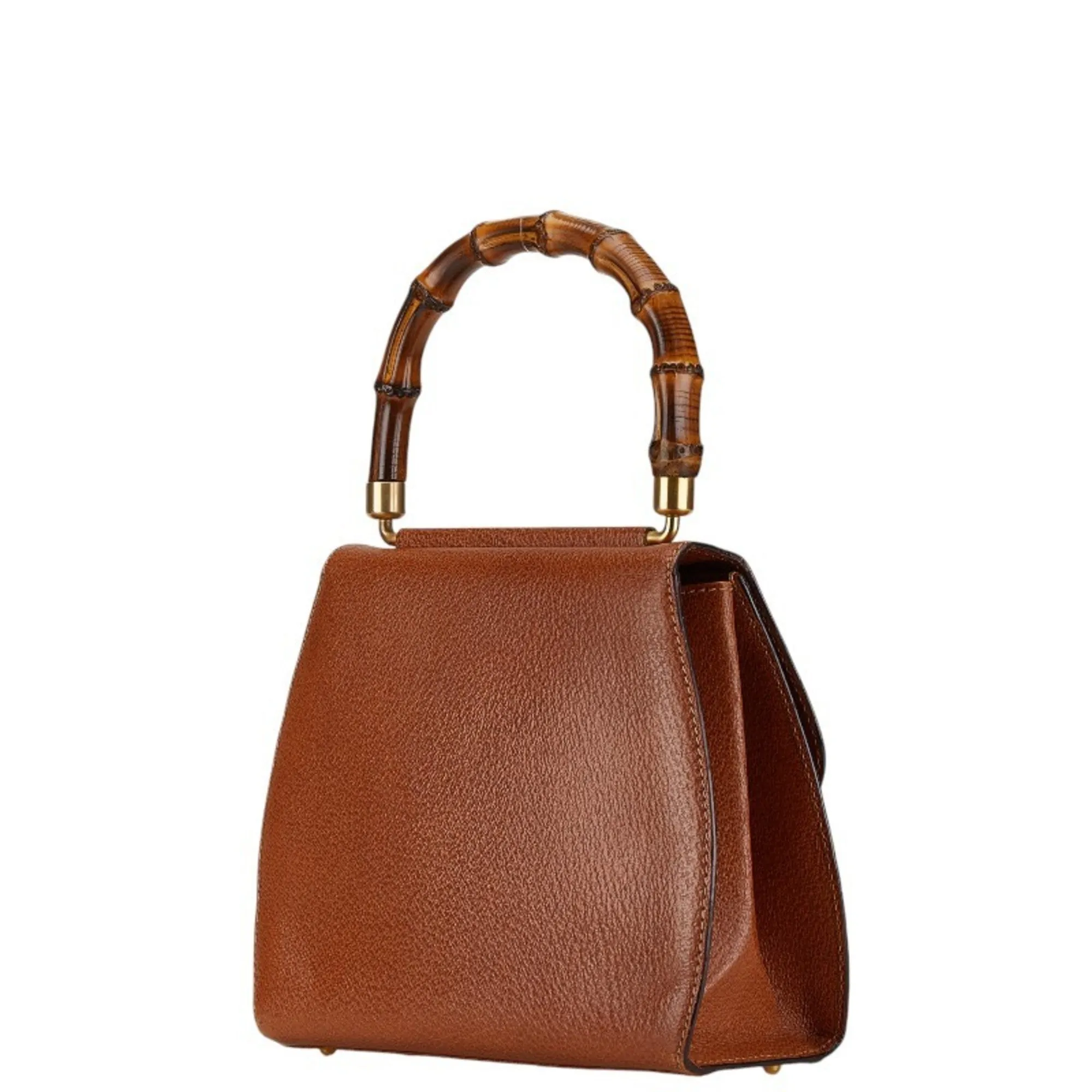 Gucci  Leather Handbag Shoulder Bag (Pre-Owned)