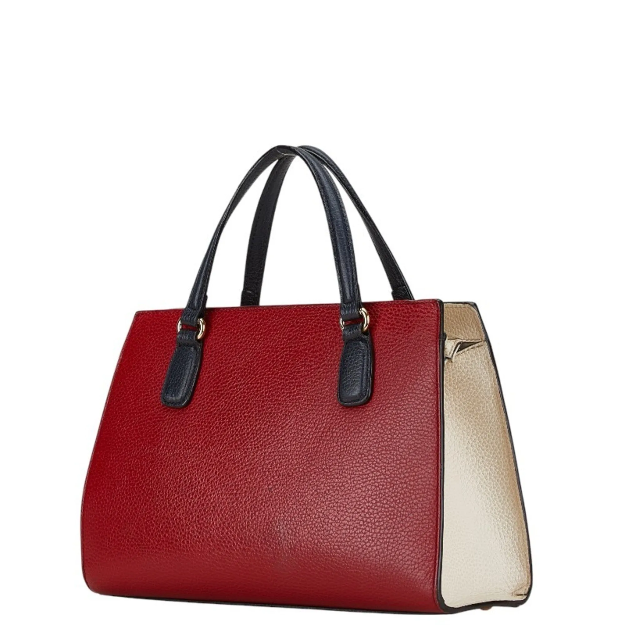 Gucci  Leather Handbag Shoulder Bag (Pre-Owned)