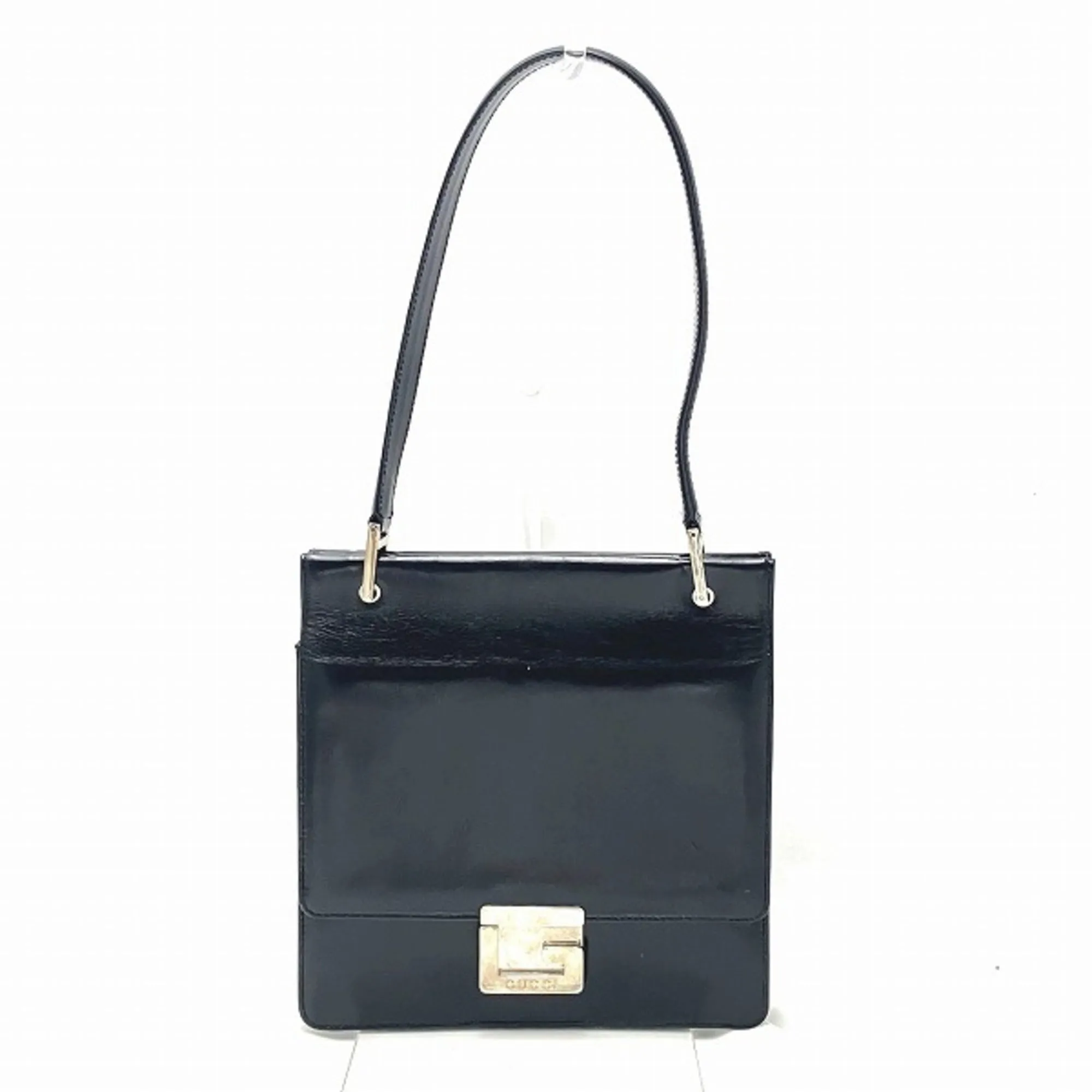 Gucci  Leather Handbag Shoulder Bag (Pre-Owned)