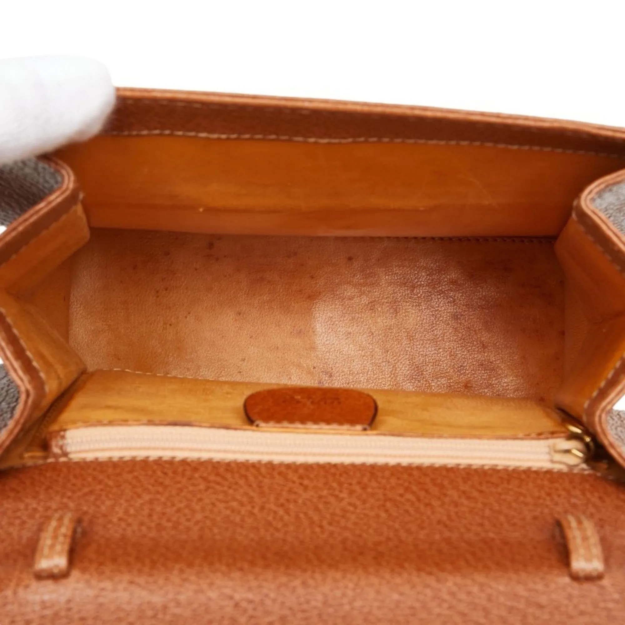 Gucci  Leather Handbag Shoulder Bag (Pre-Owned)