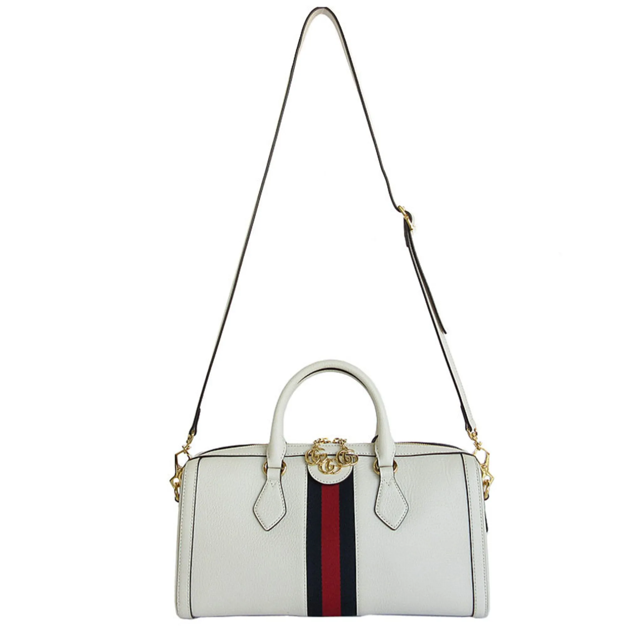 Gucci  Leather Handbag Shoulder Bag (Pre-Owned)
