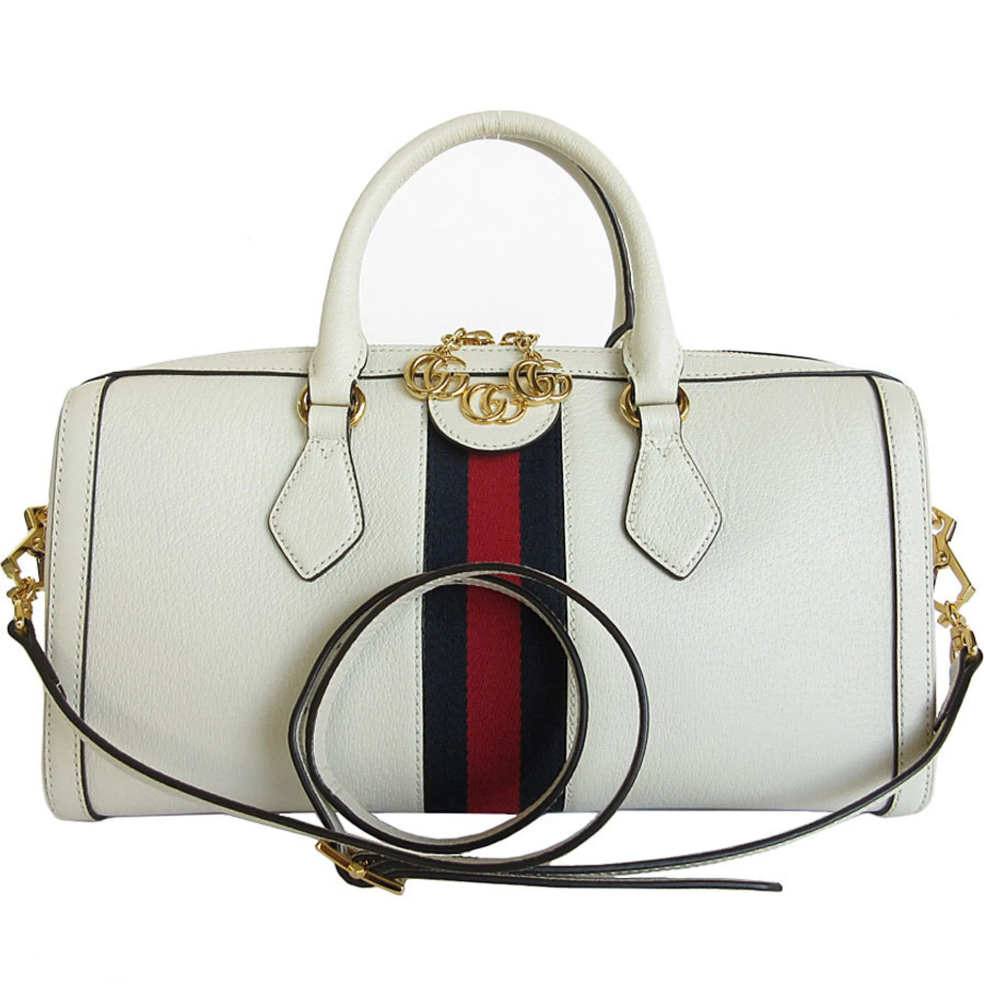 Gucci  Leather Handbag Shoulder Bag (Pre-Owned)