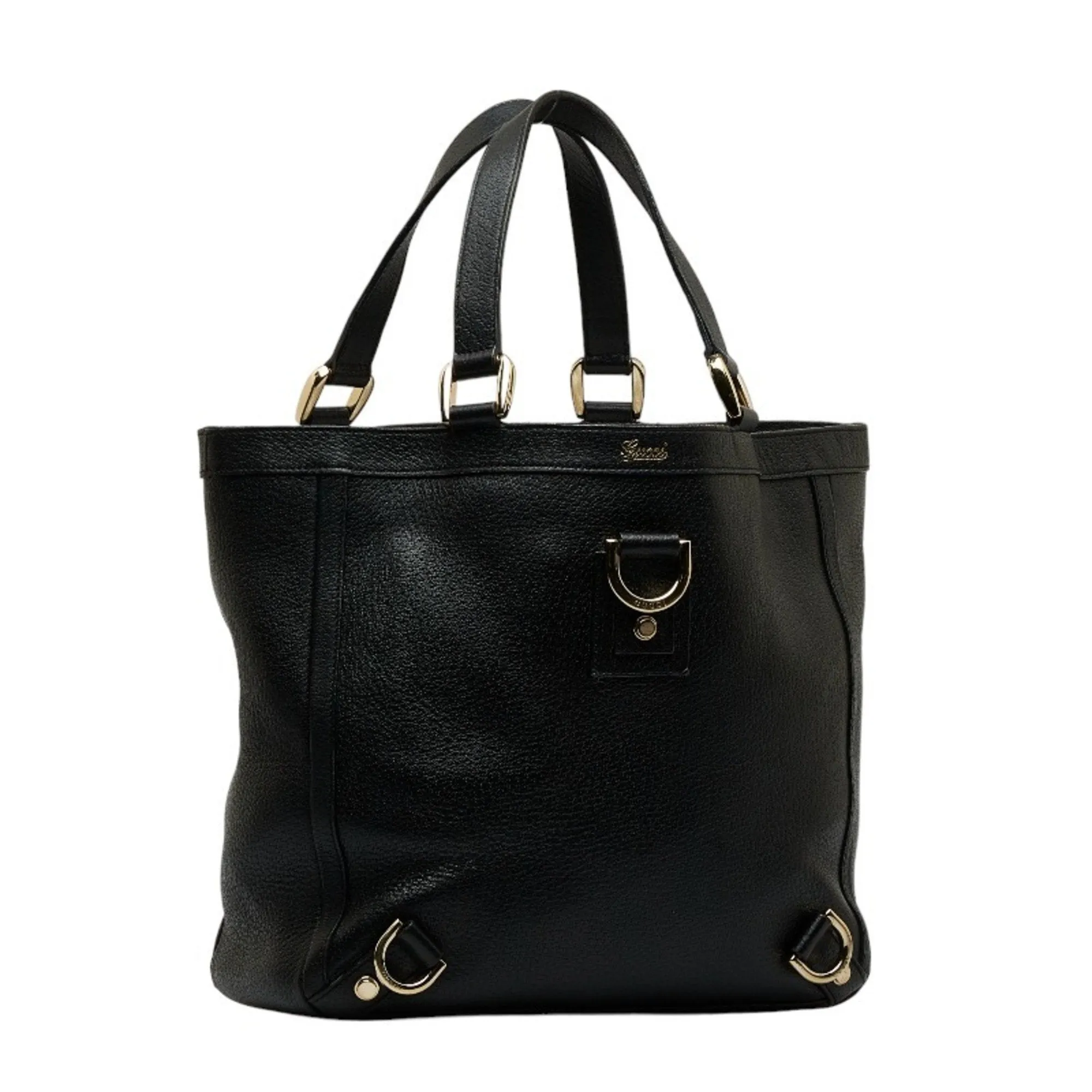 Gucci  Leather Handbag Shoulder Bag Tote Bag (Pre-Owned)