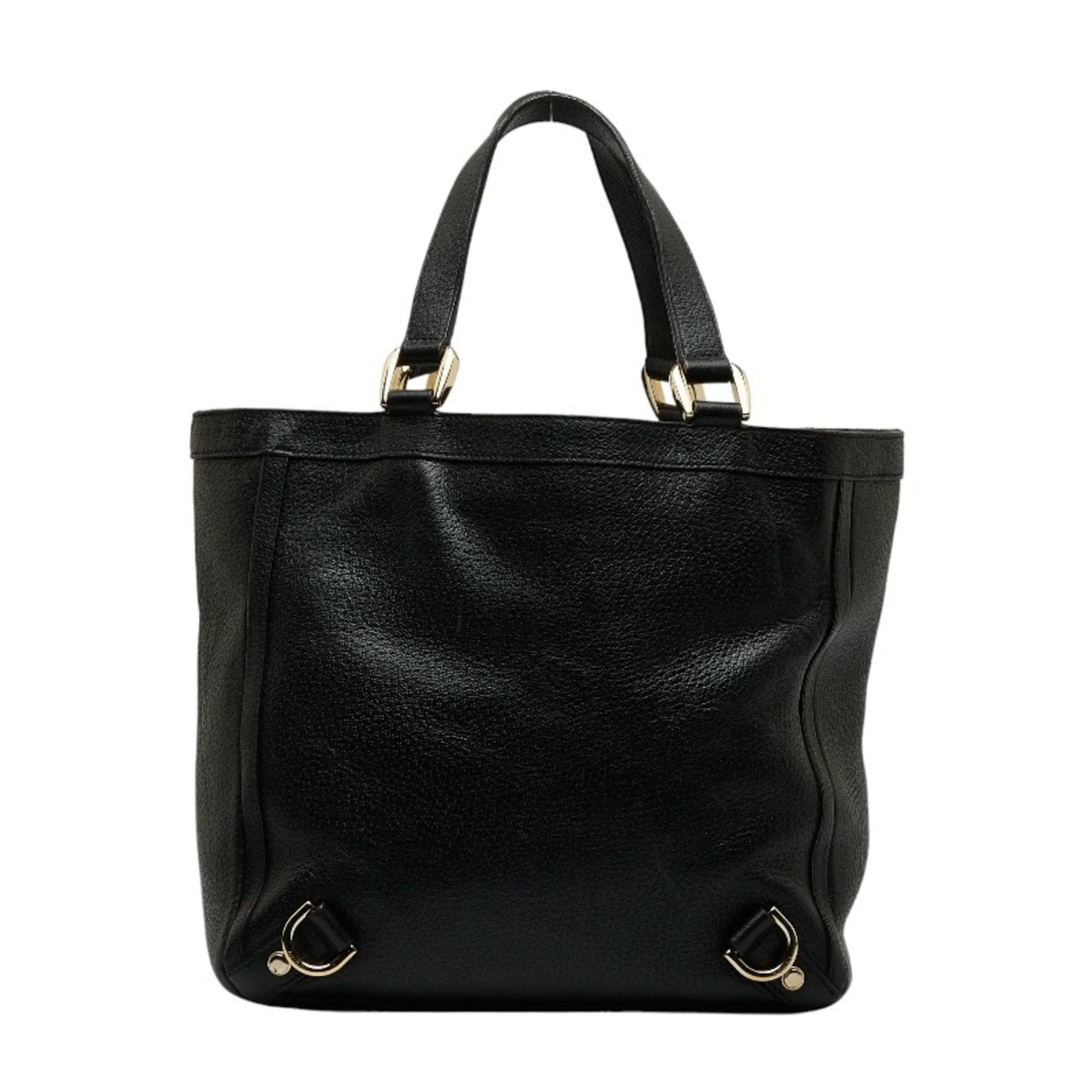 Gucci  Leather Handbag Shoulder Bag Tote Bag (Pre-Owned)