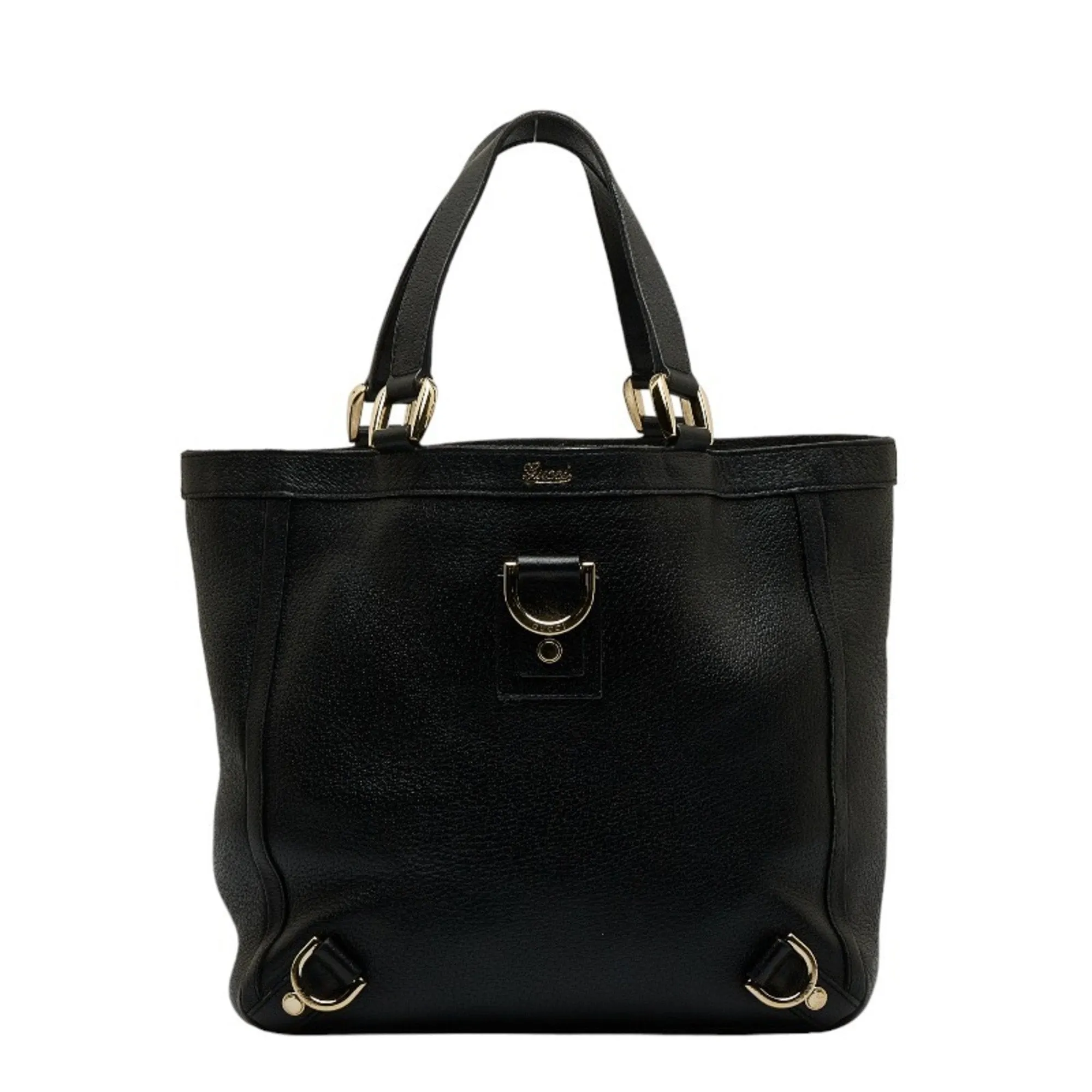 Gucci  Leather Handbag Shoulder Bag Tote Bag (Pre-Owned)