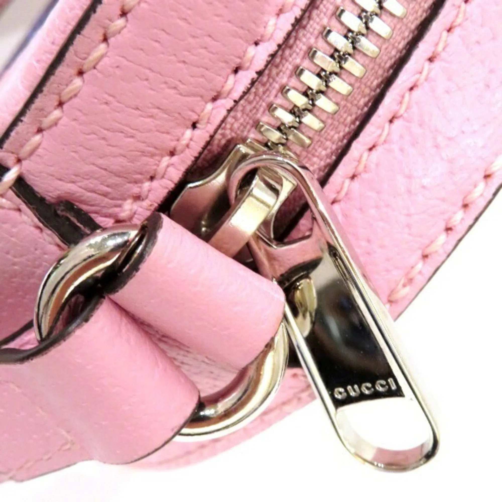 Gucci  Leather Pvc Shoulder Bag (Pre-Owned)