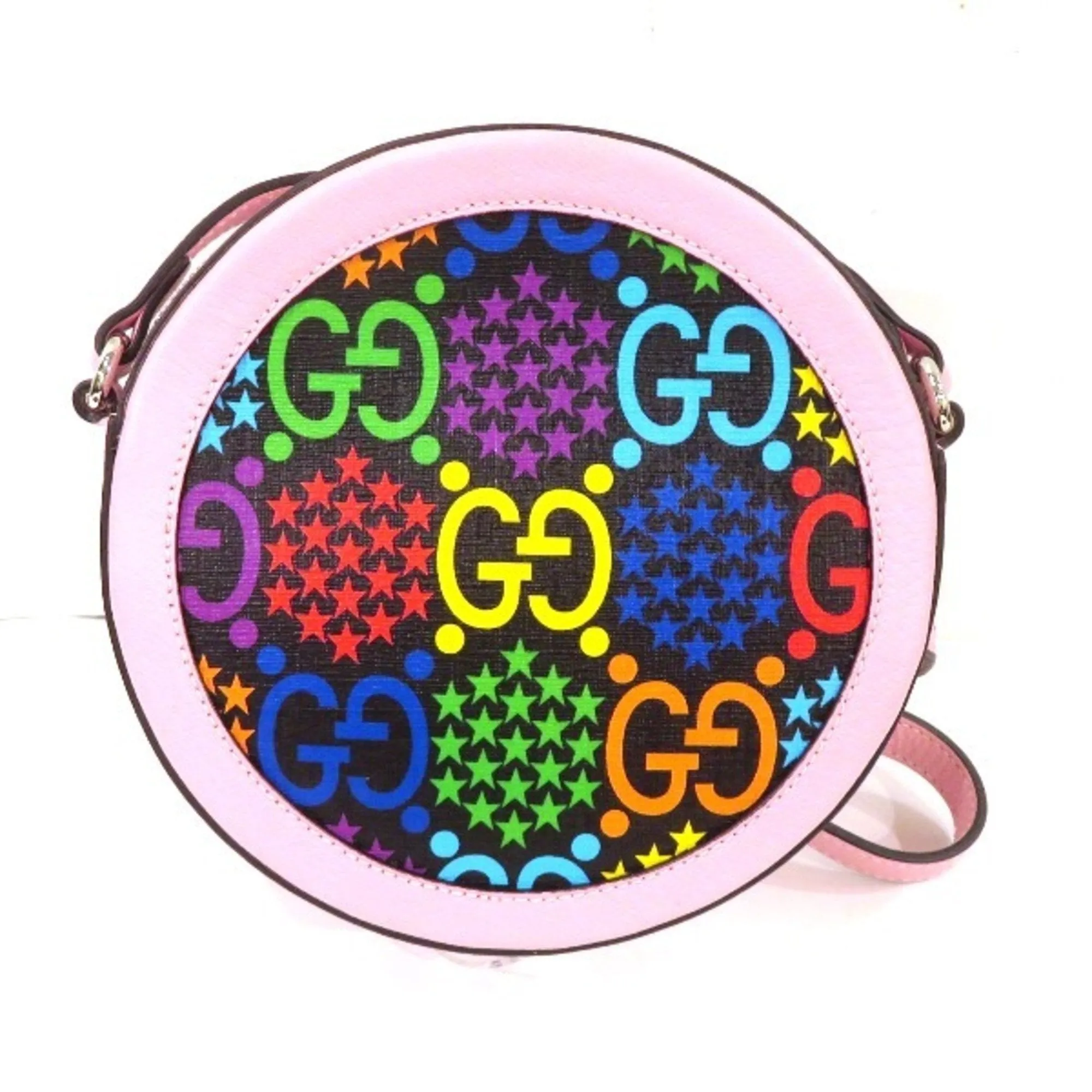 Gucci  Leather Pvc Shoulder Bag (Pre-Owned)