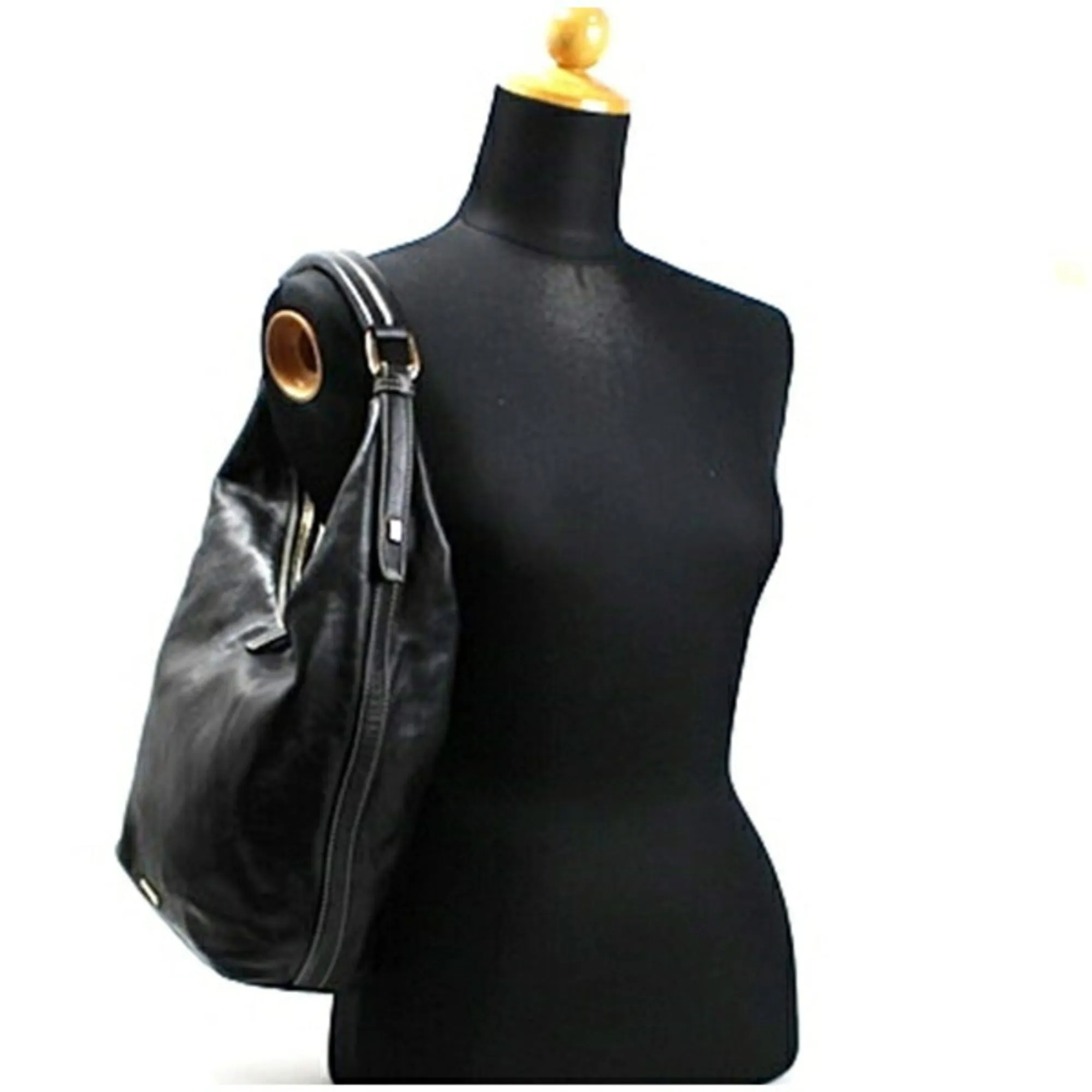 Gucci  Leather Shoulder Bag (Pre-Owned)