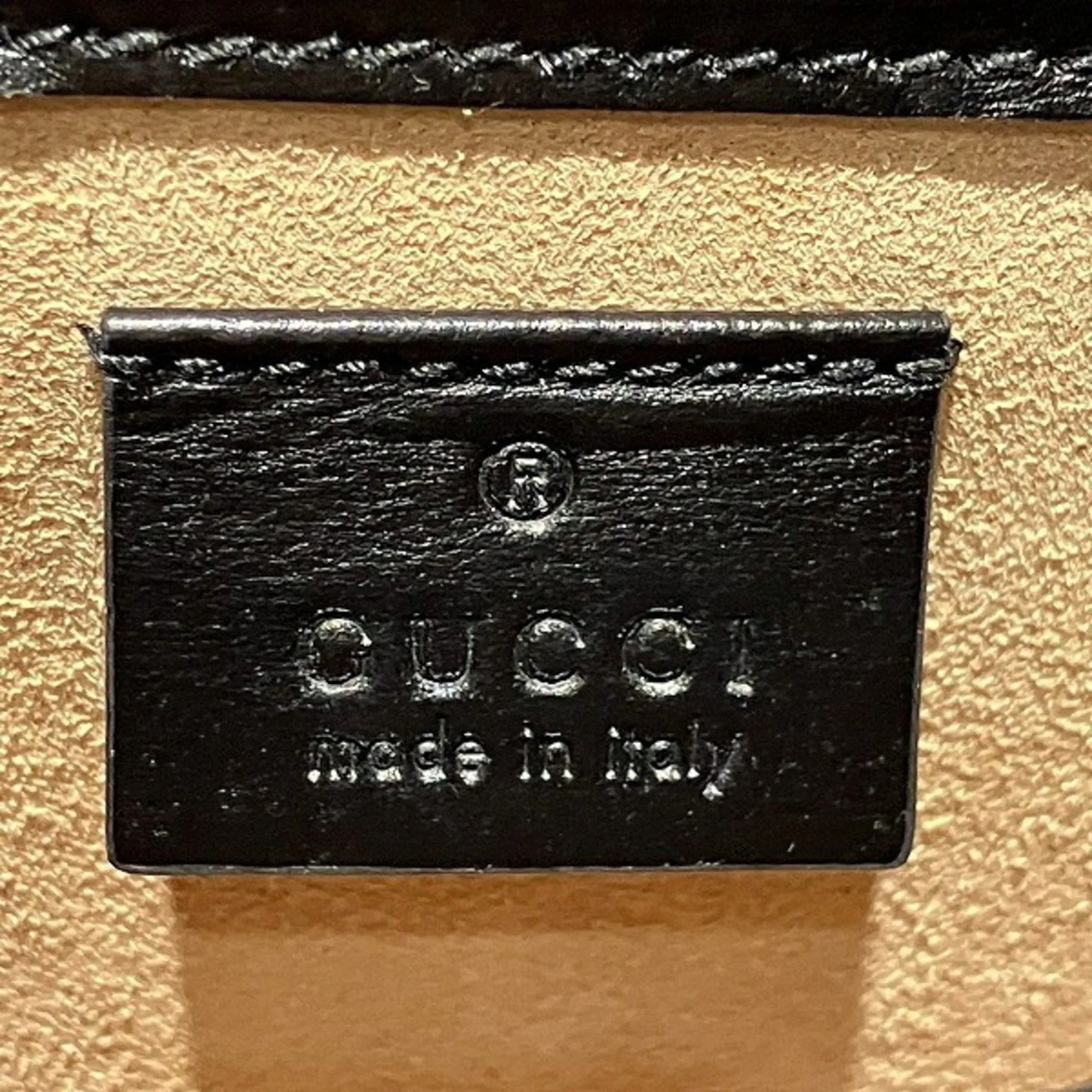 Gucci   Leather Shoulder Bag (Pre-Owned)