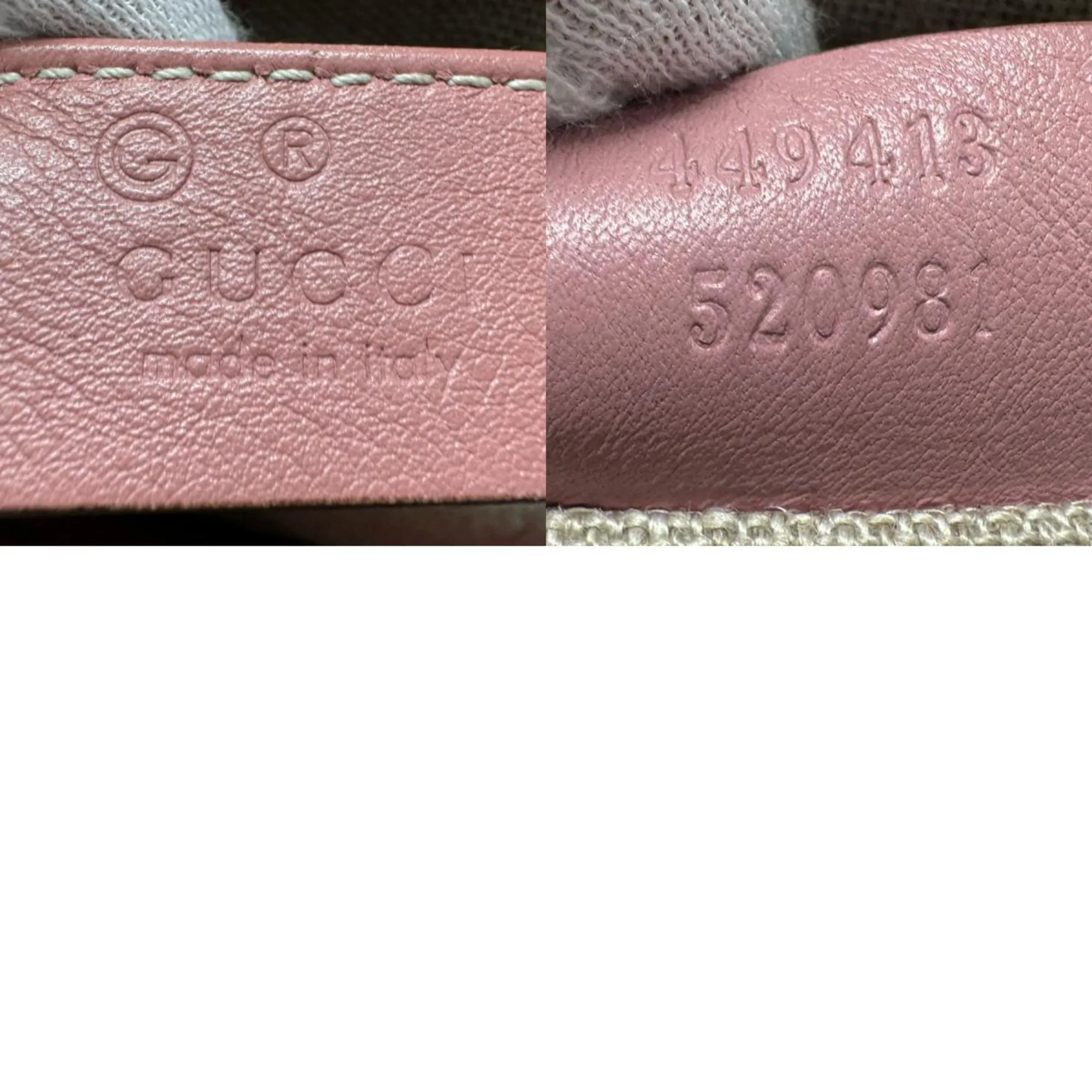 Gucci  Leather Shoulder Bag (Pre-Owned)