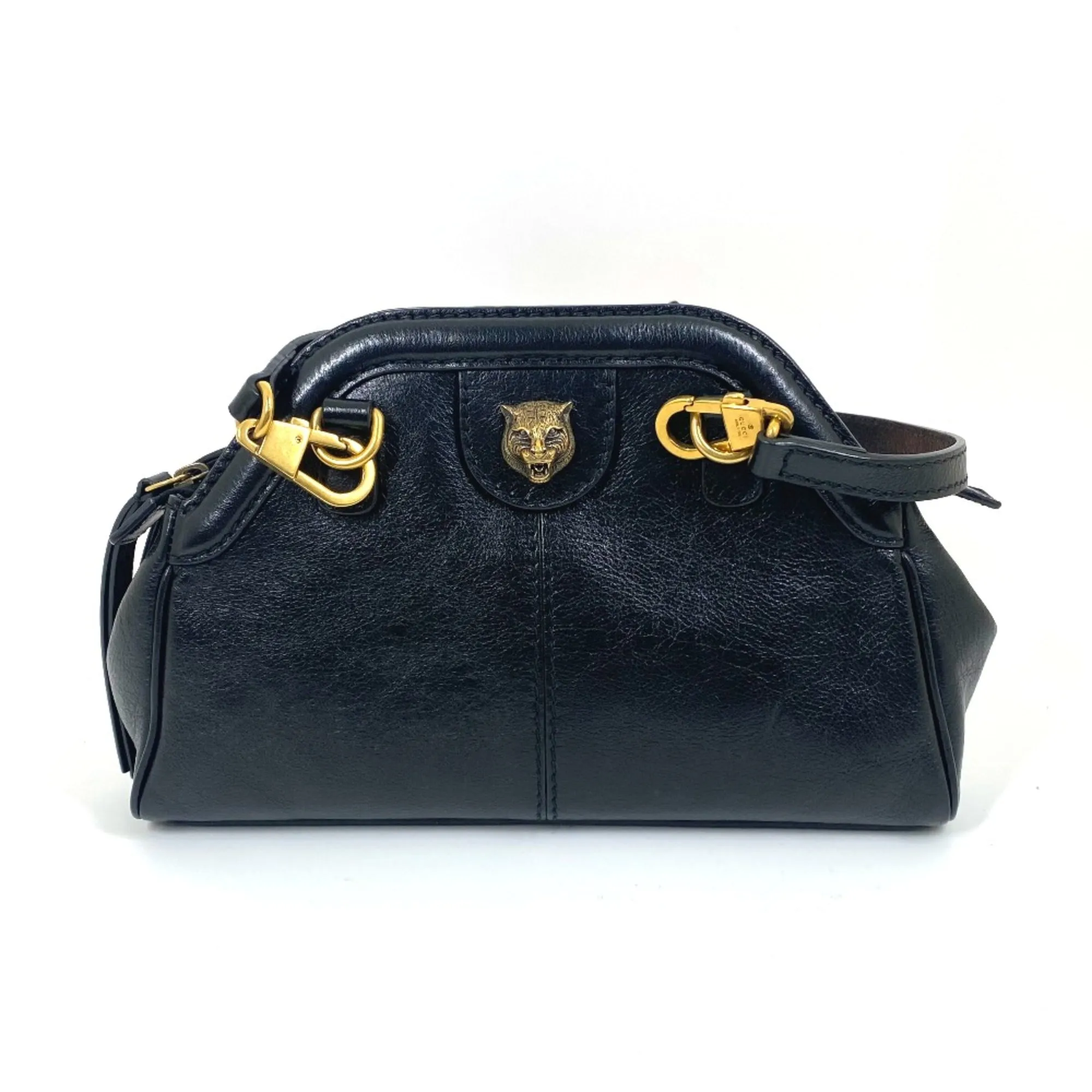 Gucci  Leather Shoulder Bag (Pre-Owned)