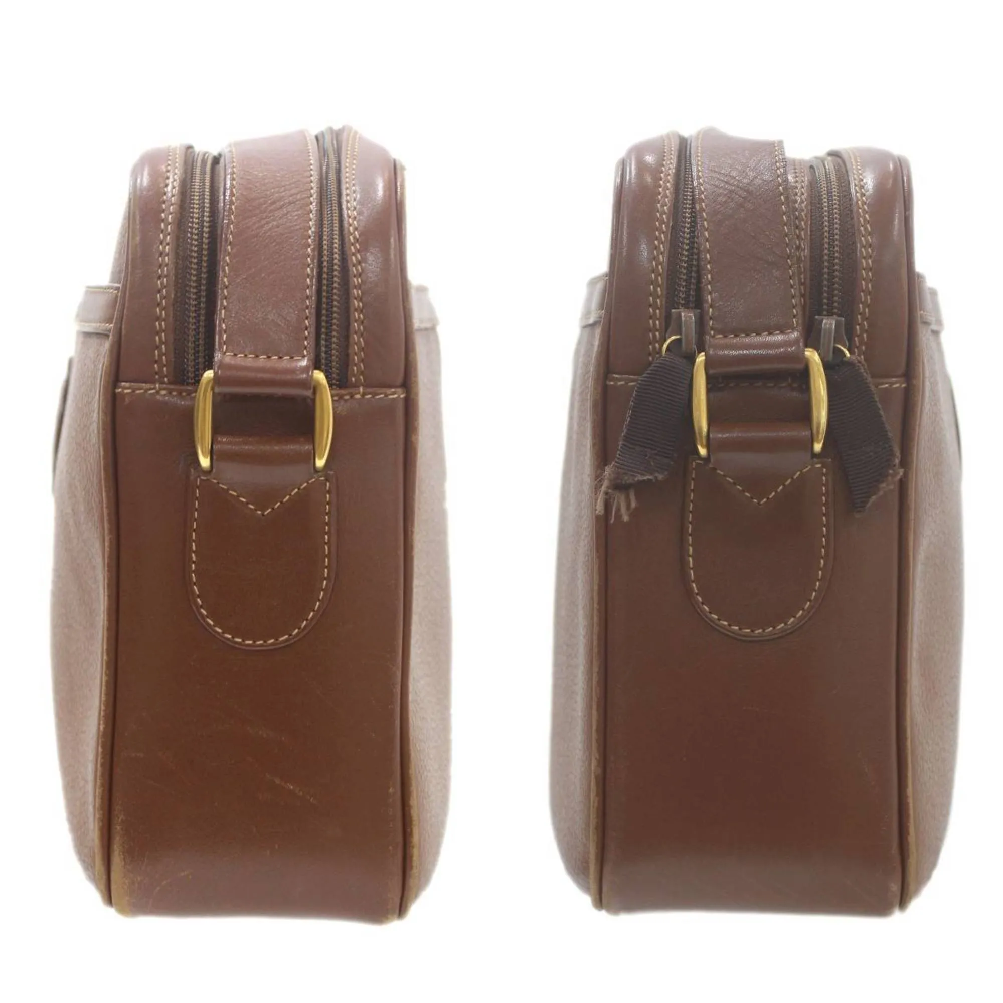 Gucci  Leather Shoulder Bag (Pre-Owned)