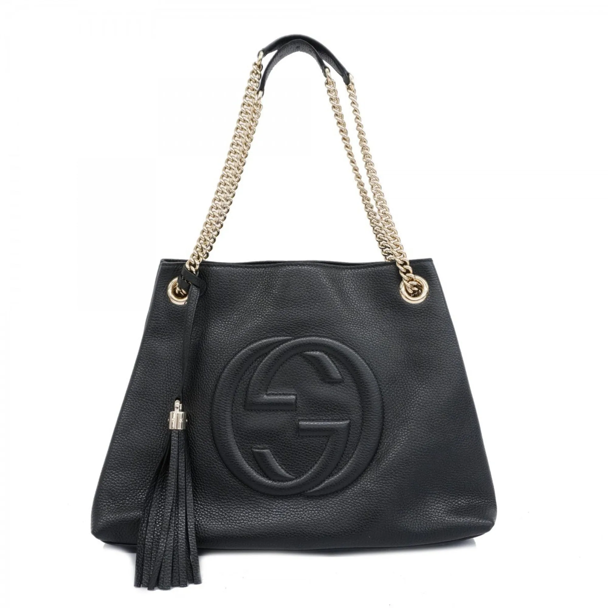 Gucci  Leather Shoulder Bag (Pre-Owned)