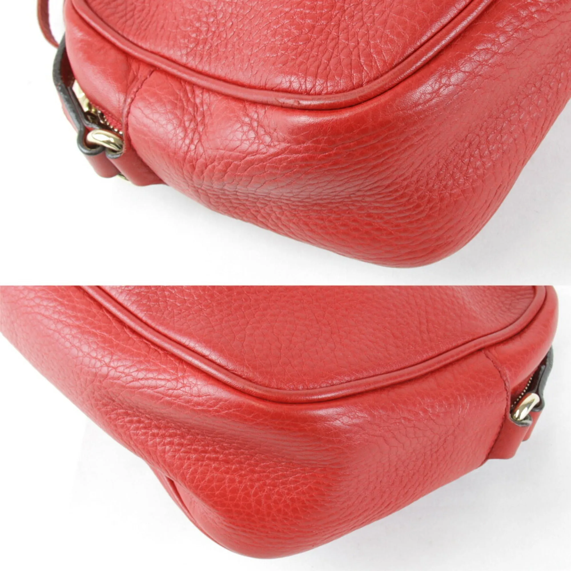 Gucci  Leather Shoulder Bag (Pre-Owned)