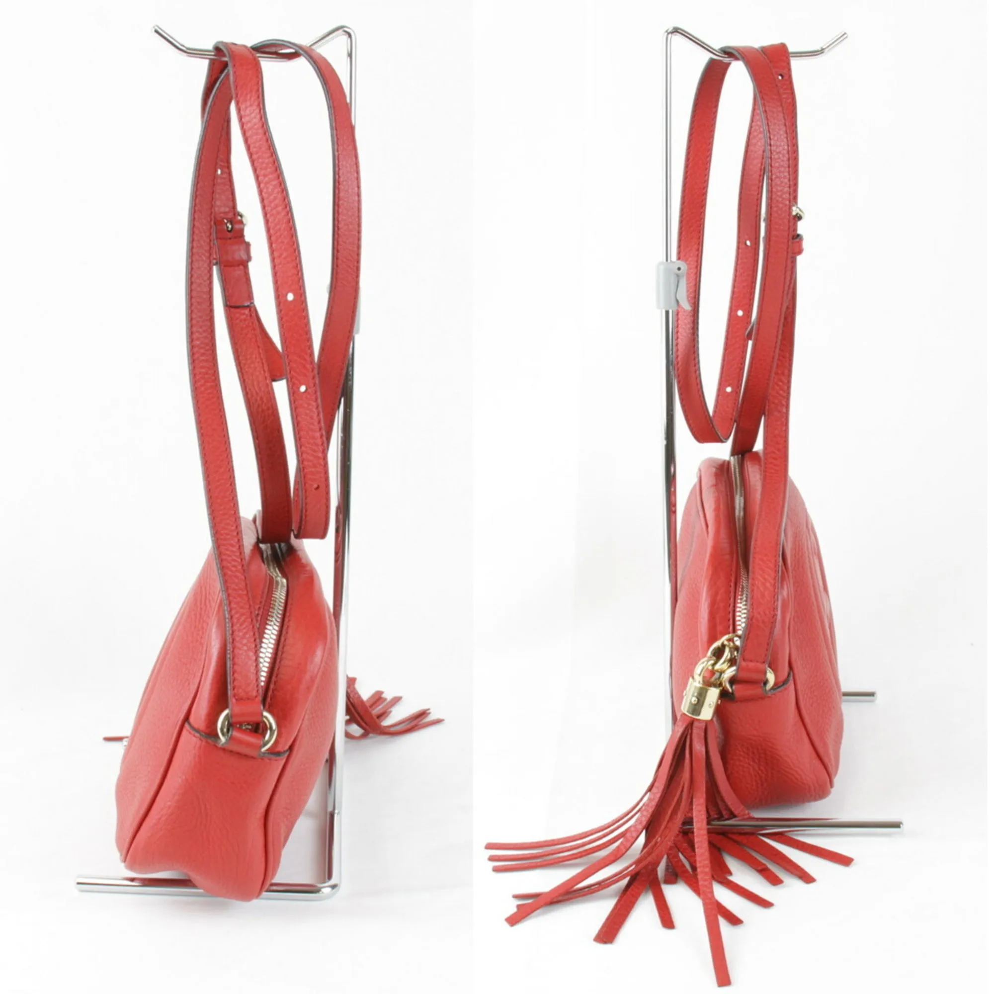 Gucci  Leather Shoulder Bag (Pre-Owned)