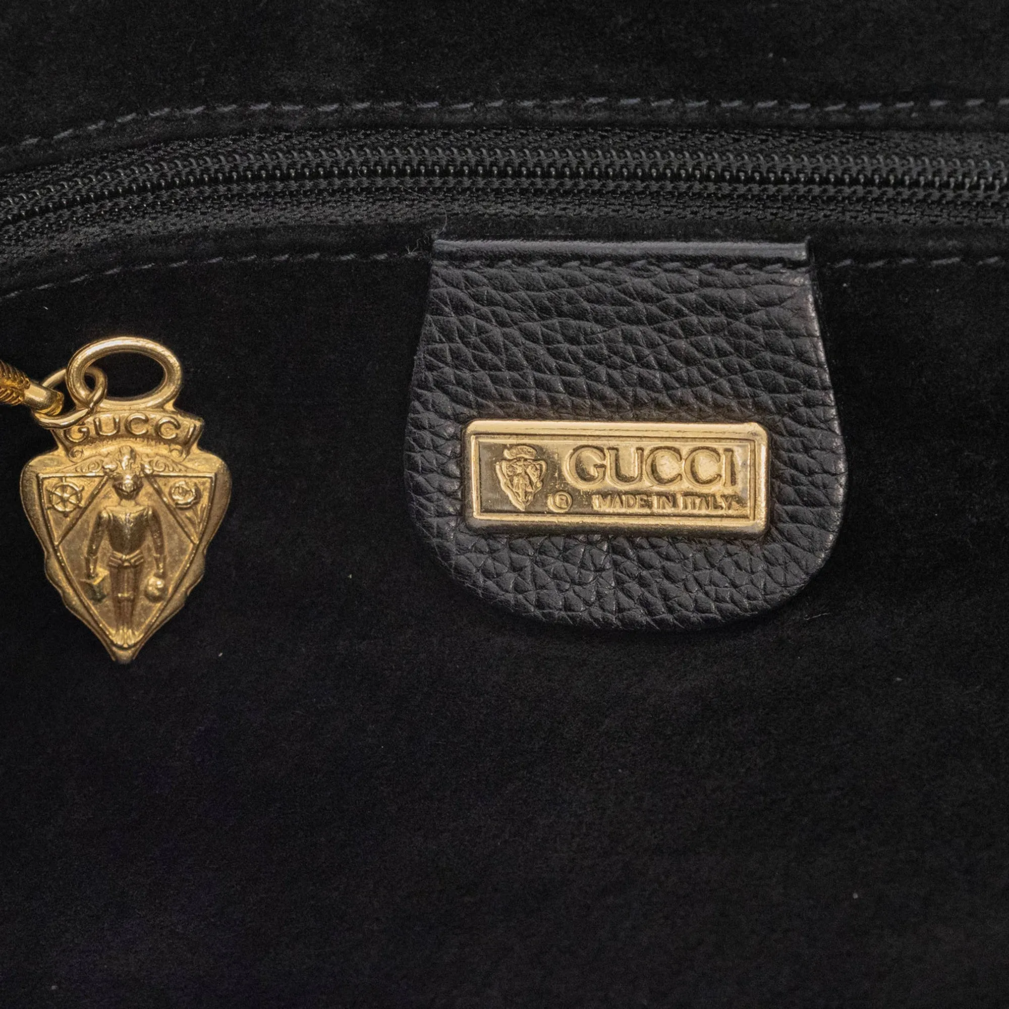 Gucci  Leather Shoulder Bag (Pre-Owned)