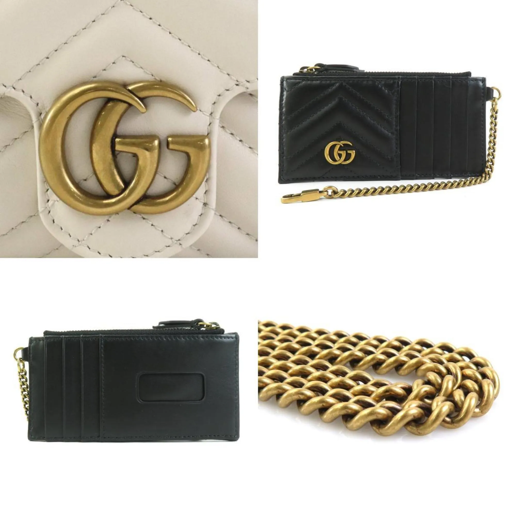 Gucci  Leather Shoulder Bag (Pre-Owned)