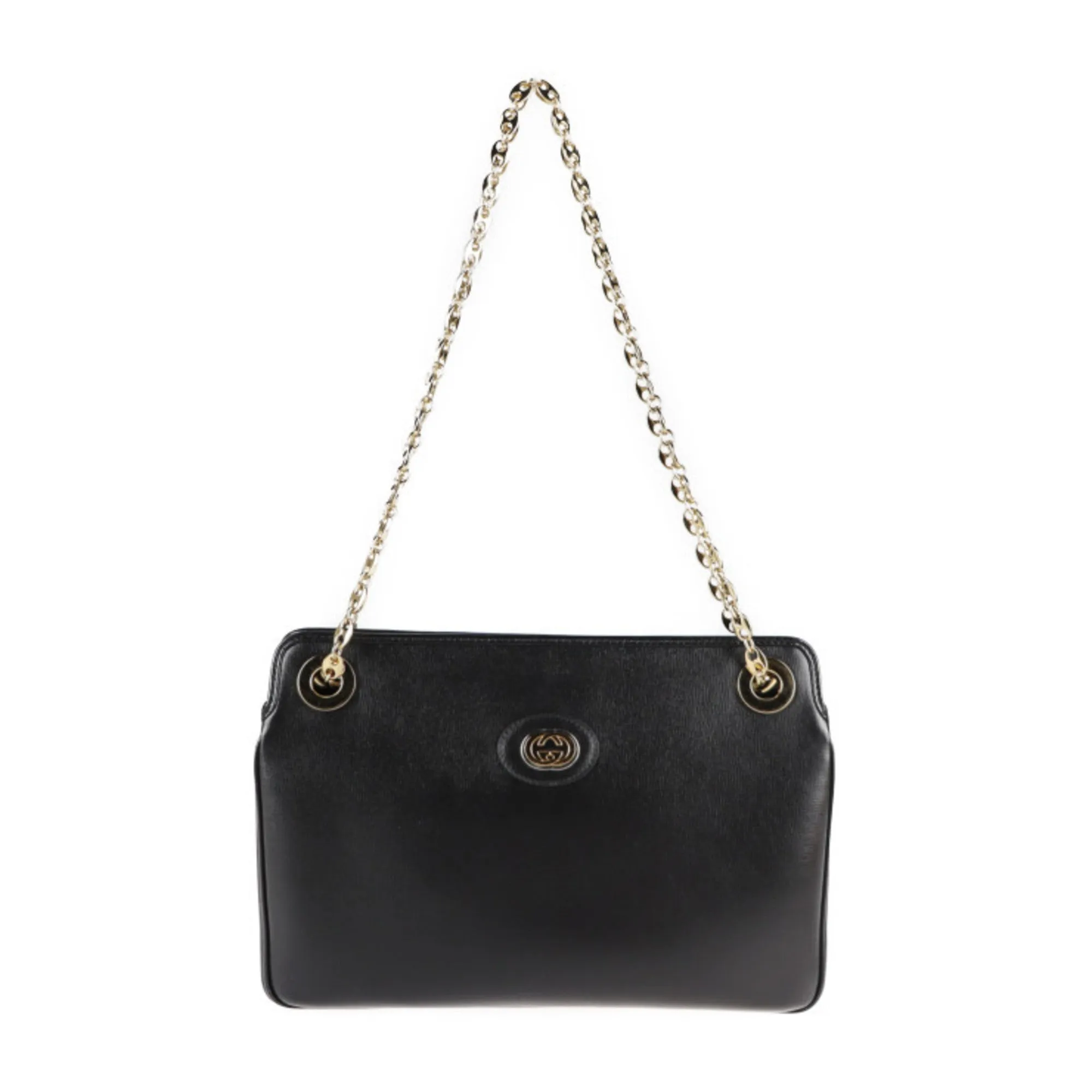 Gucci  Leather Shoulder Bag (Pre-Owned)