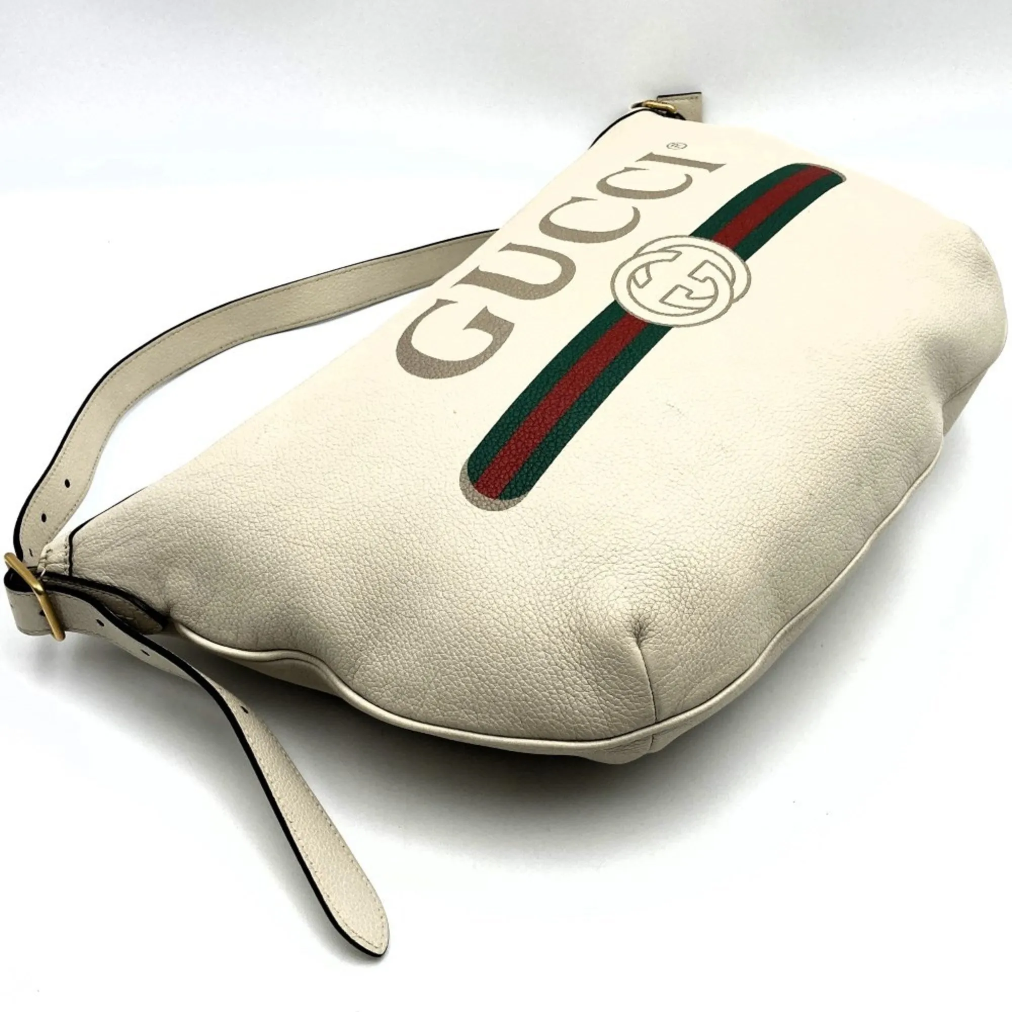 Gucci  Leather Shoulder Bag (Pre-Owned)