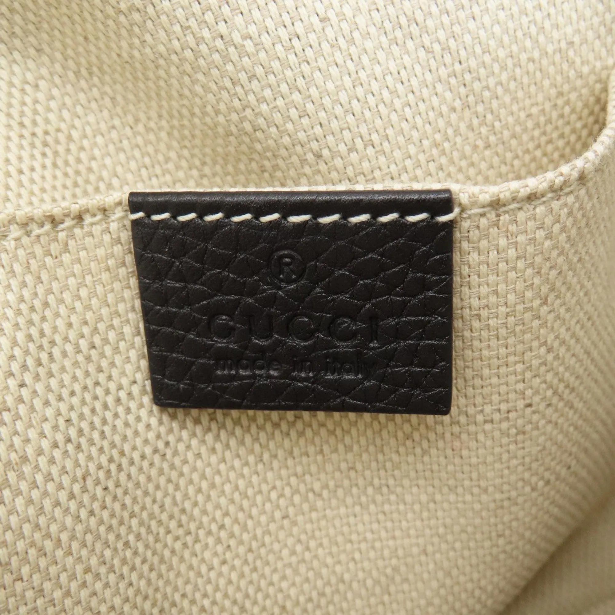 Gucci  Leather Shoulder Bag (Pre-Owned)