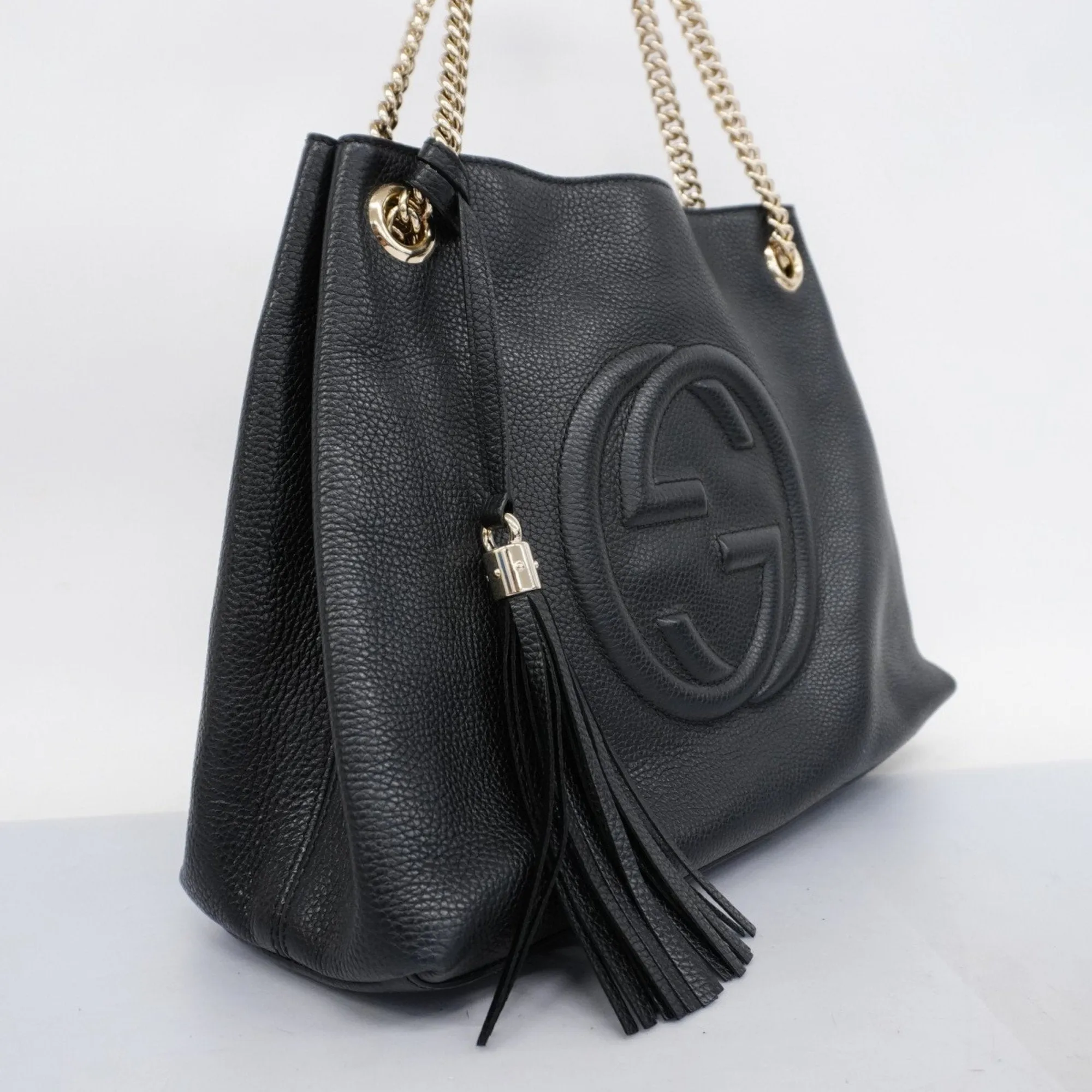 Gucci  Leather Shoulder Bag (Pre-Owned)