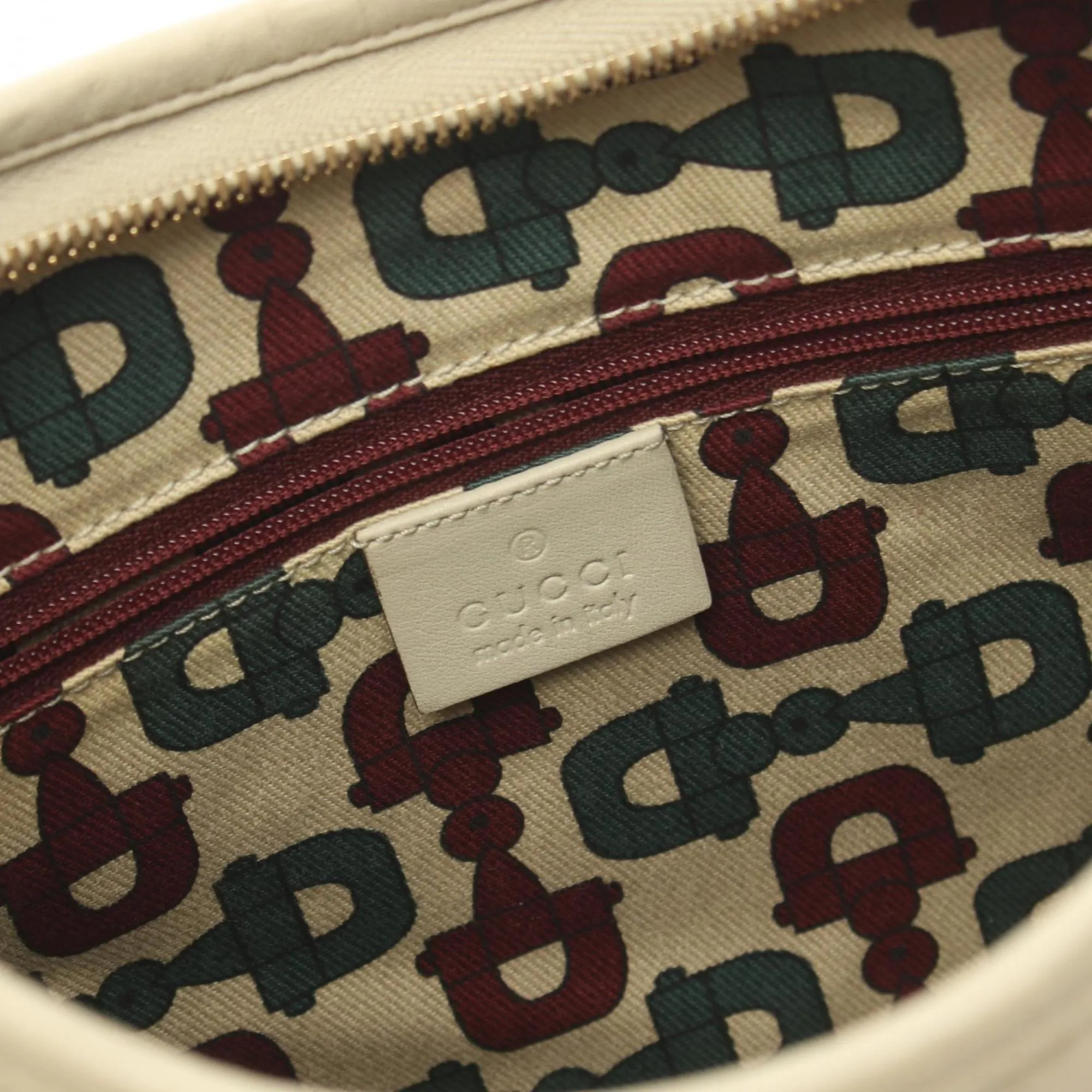 Gucci  Leather Shoulder Bag (Pre-Owned)
