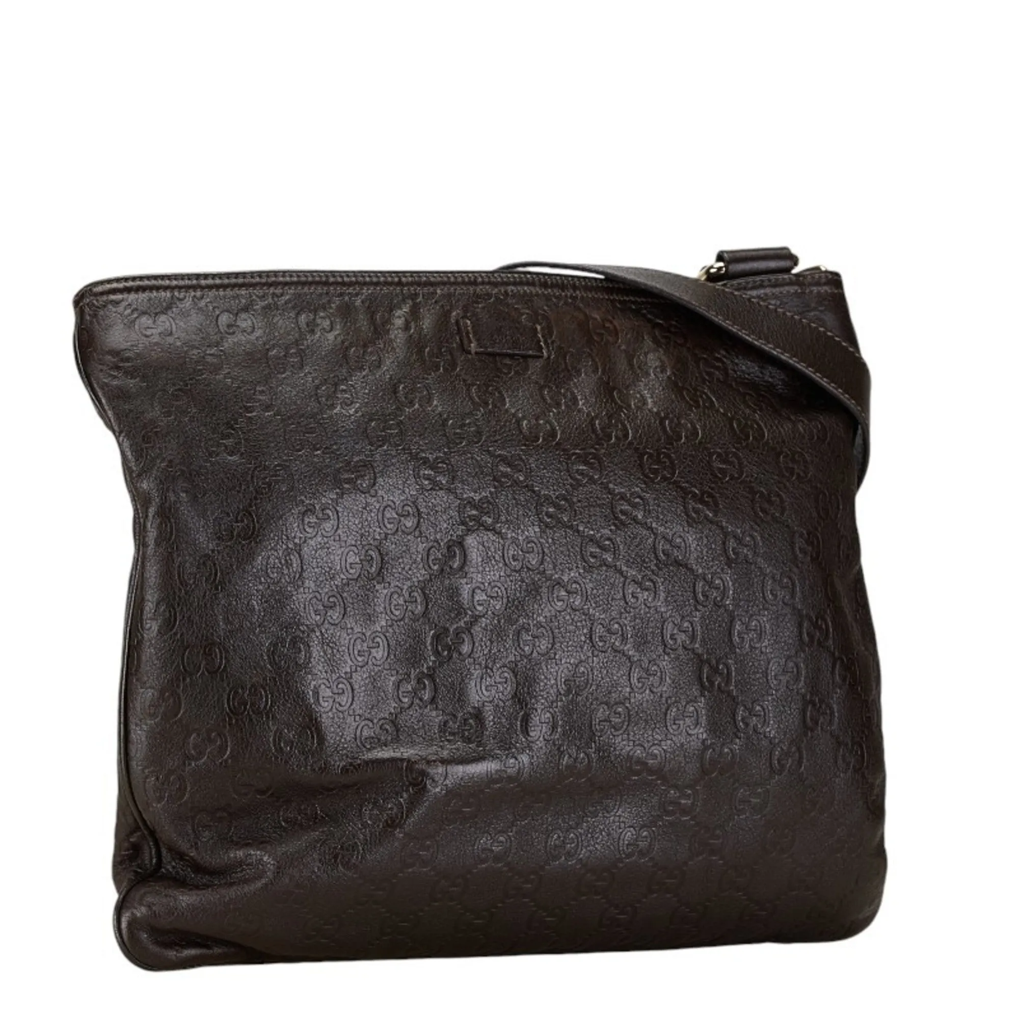 Gucci  Leather Shoulder Bag (Pre-Owned)