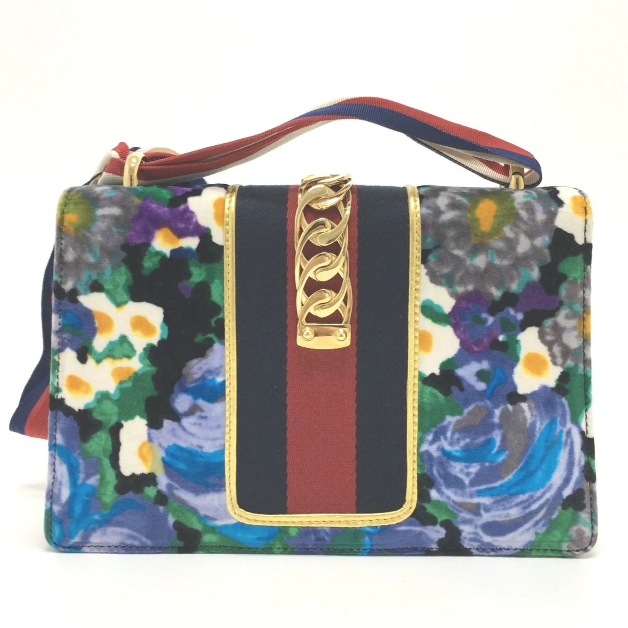 Gucci  Leather Shoulder Bag (Pre-Owned)