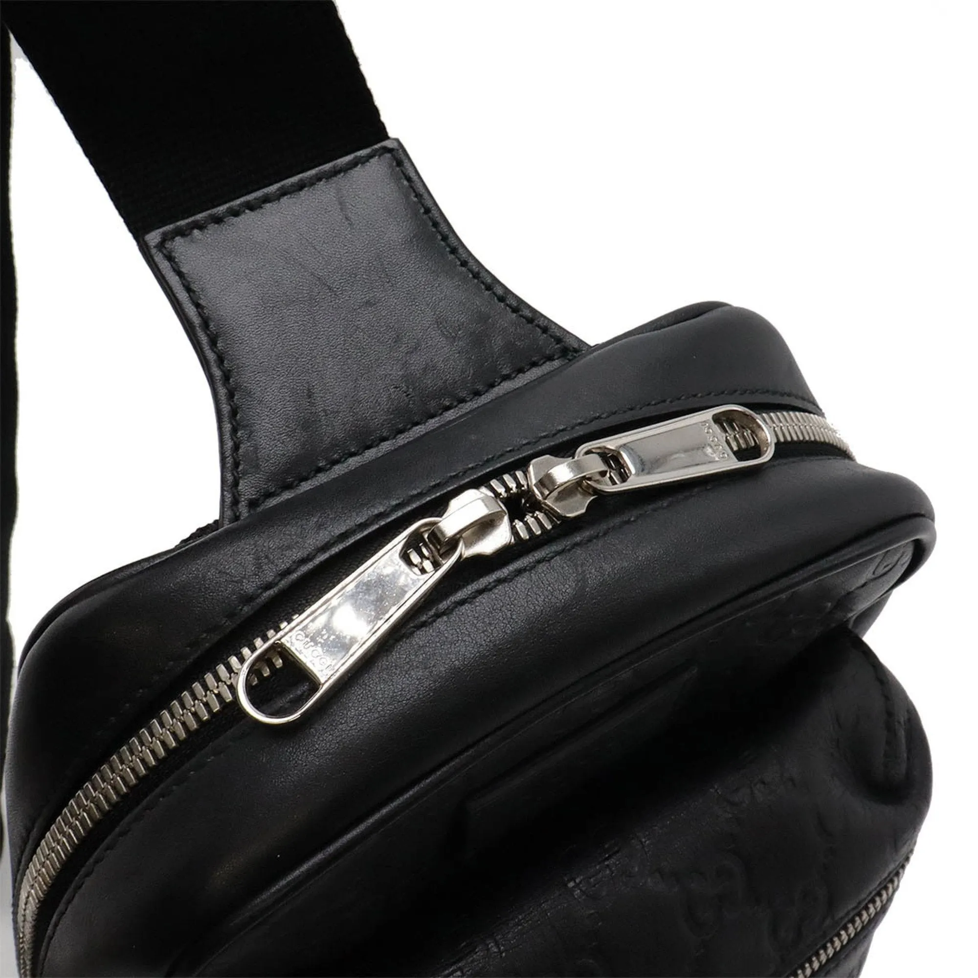 Gucci  Leather Shoulder Bag (Pre-Owned)