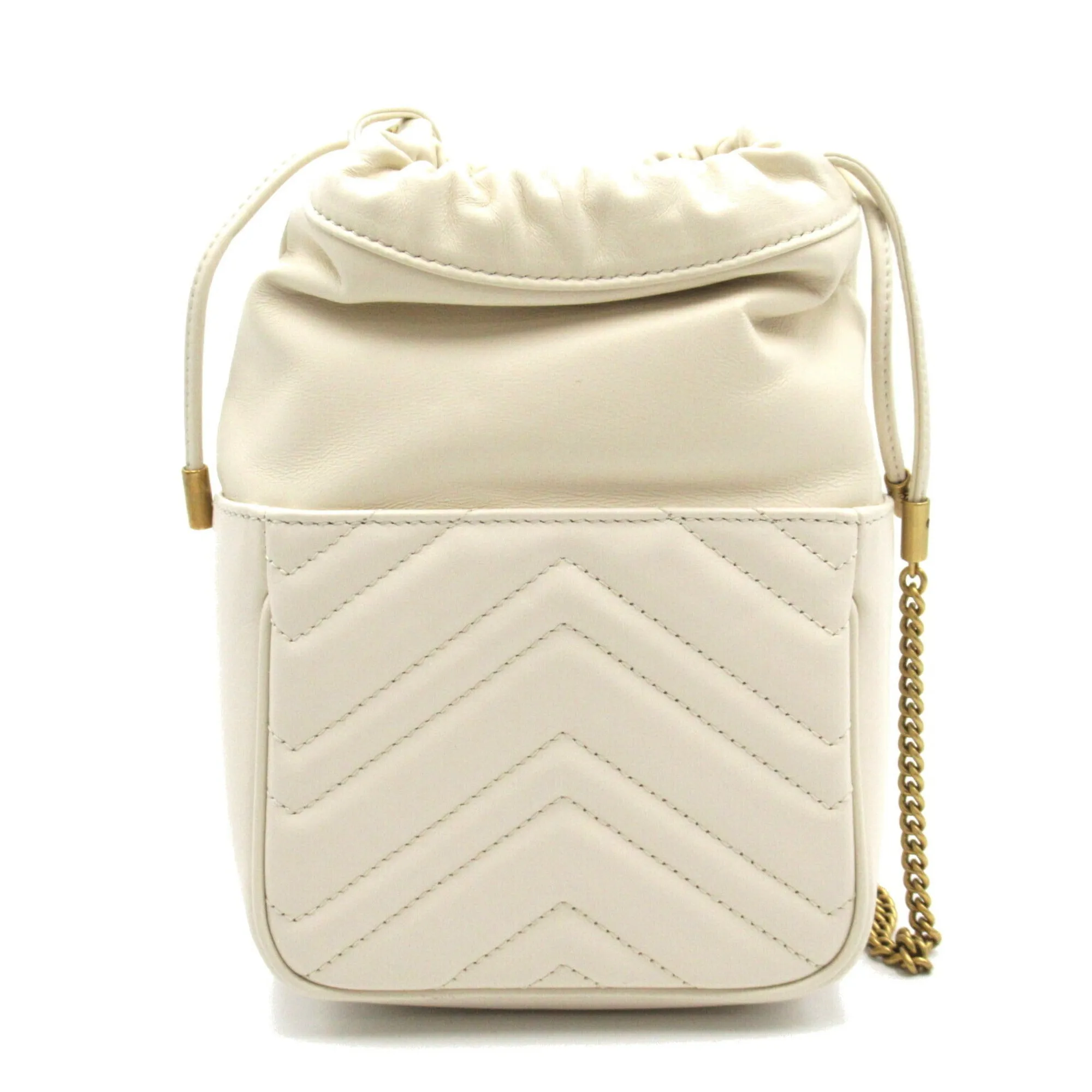 Gucci  Leather Shoulder Bag (Pre-Owned)