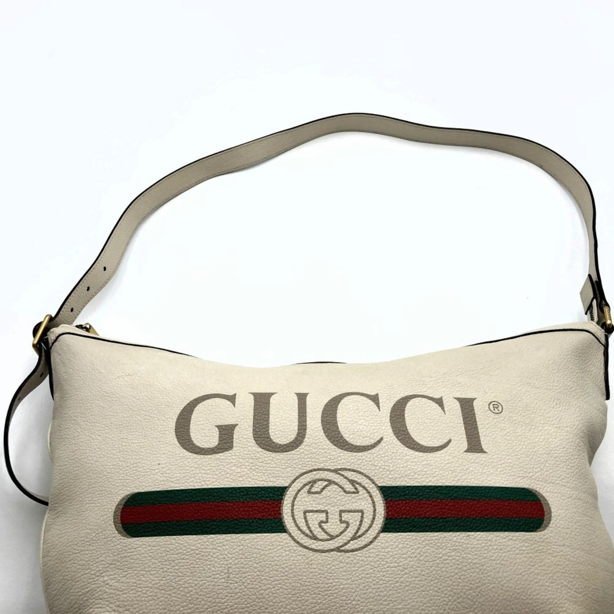 Gucci  Leather Shoulder Bag (Pre-Owned)