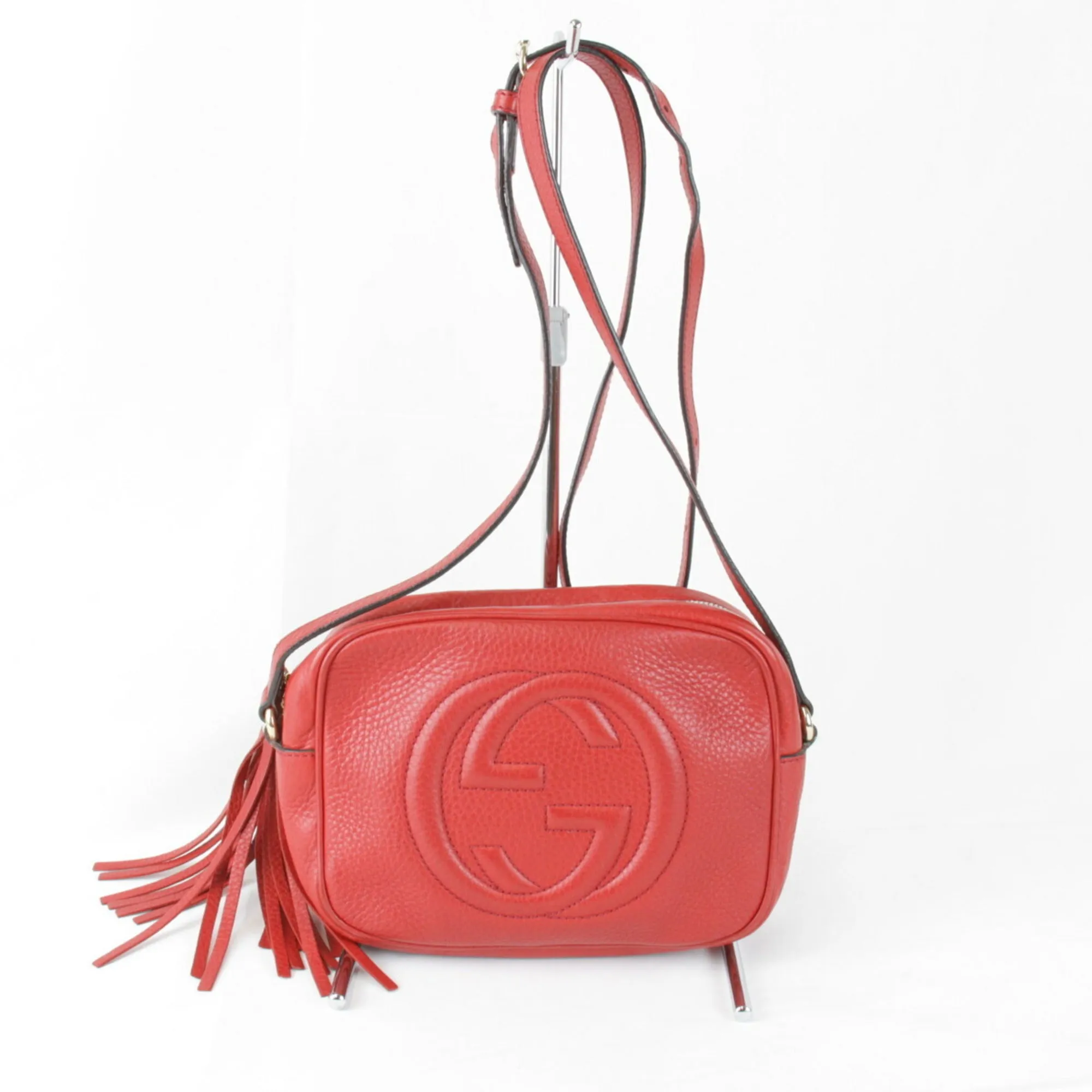 Gucci  Leather Shoulder Bag (Pre-Owned)