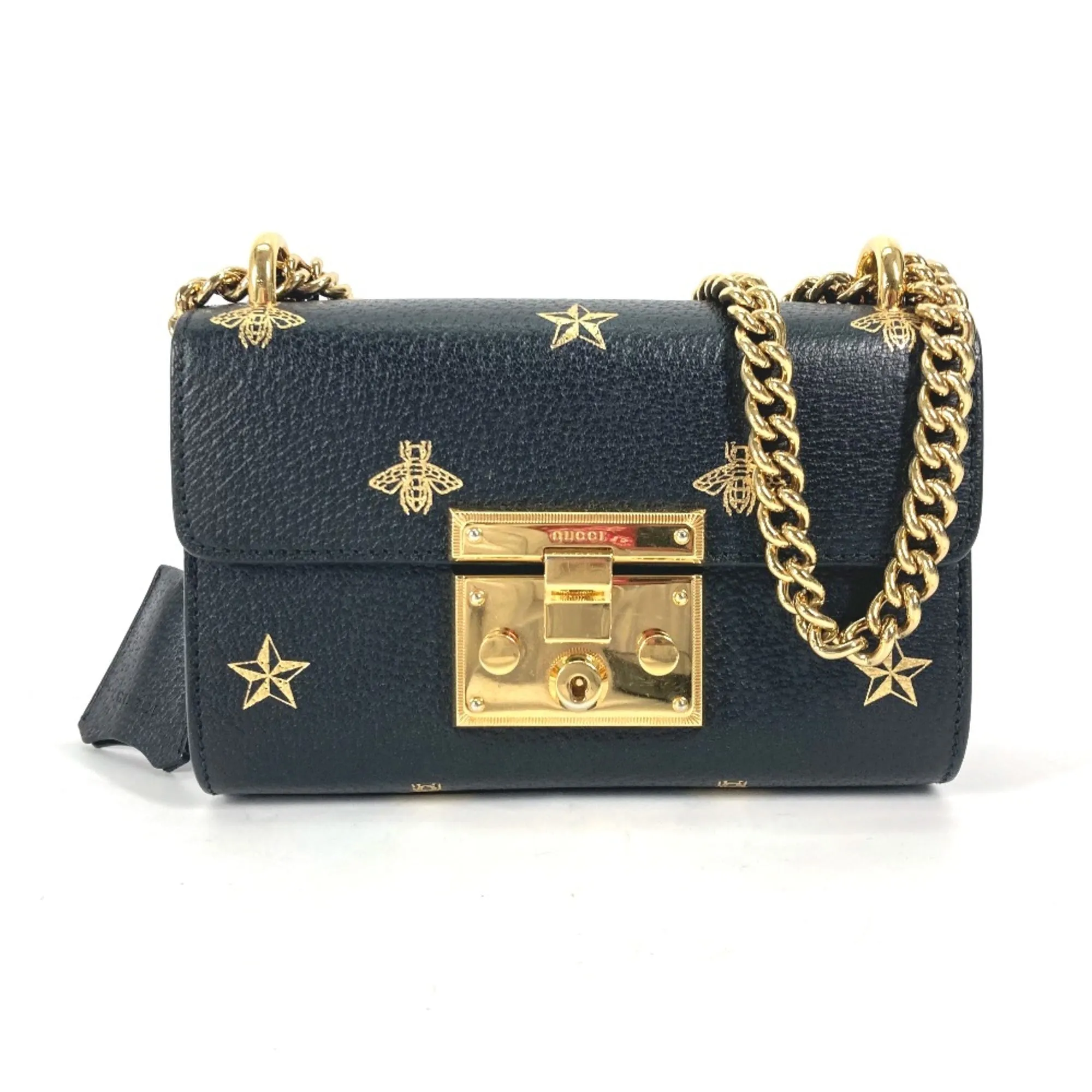 Gucci  Leather Shoulder Bag (Pre-Owned)