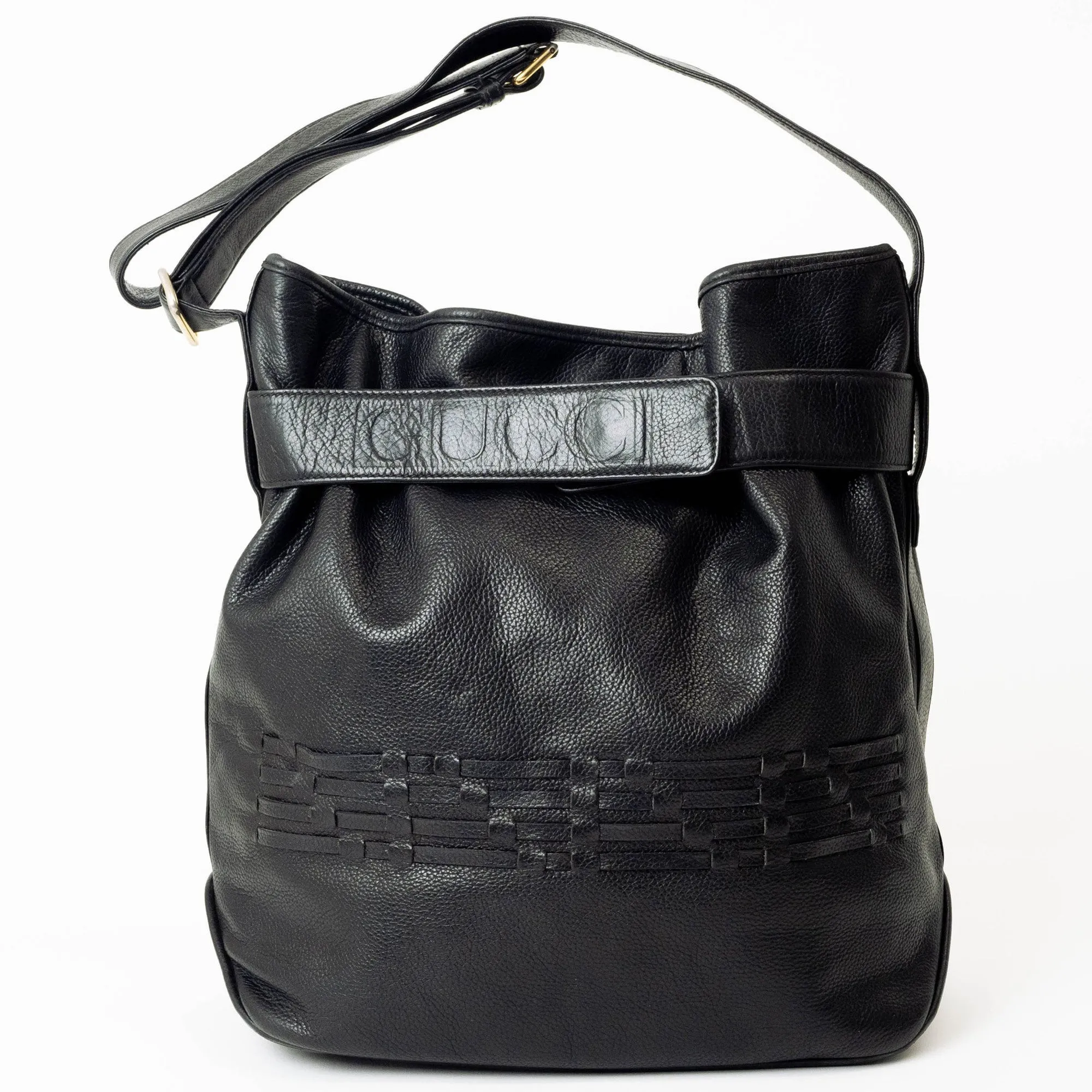 Gucci  Leather Shoulder Bag (Pre-Owned)