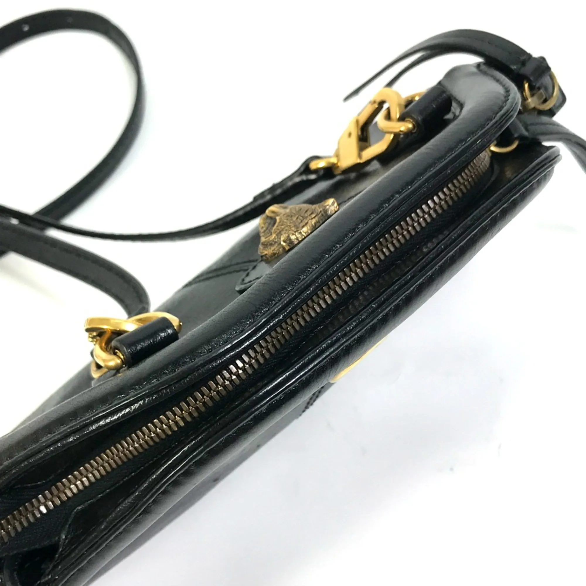 Gucci  Leather Shoulder Bag (Pre-Owned)