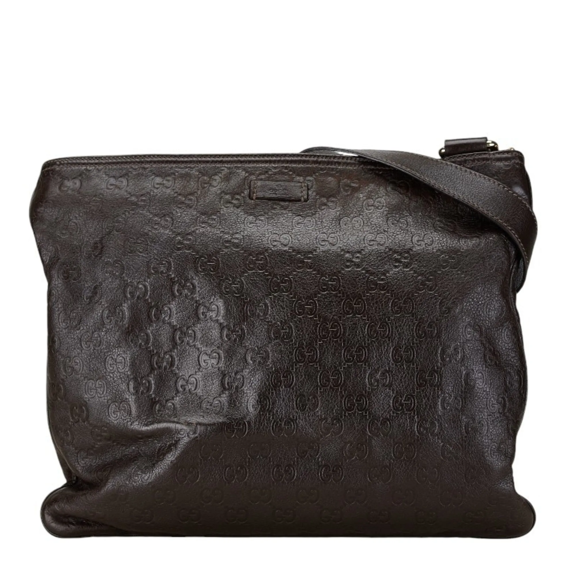 Gucci  Leather Shoulder Bag (Pre-Owned)