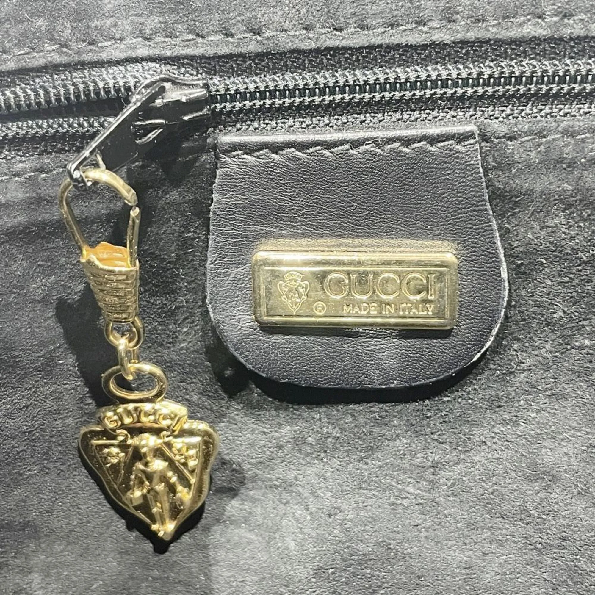 Gucci  Leather Shoulder Bag (Pre-Owned)
