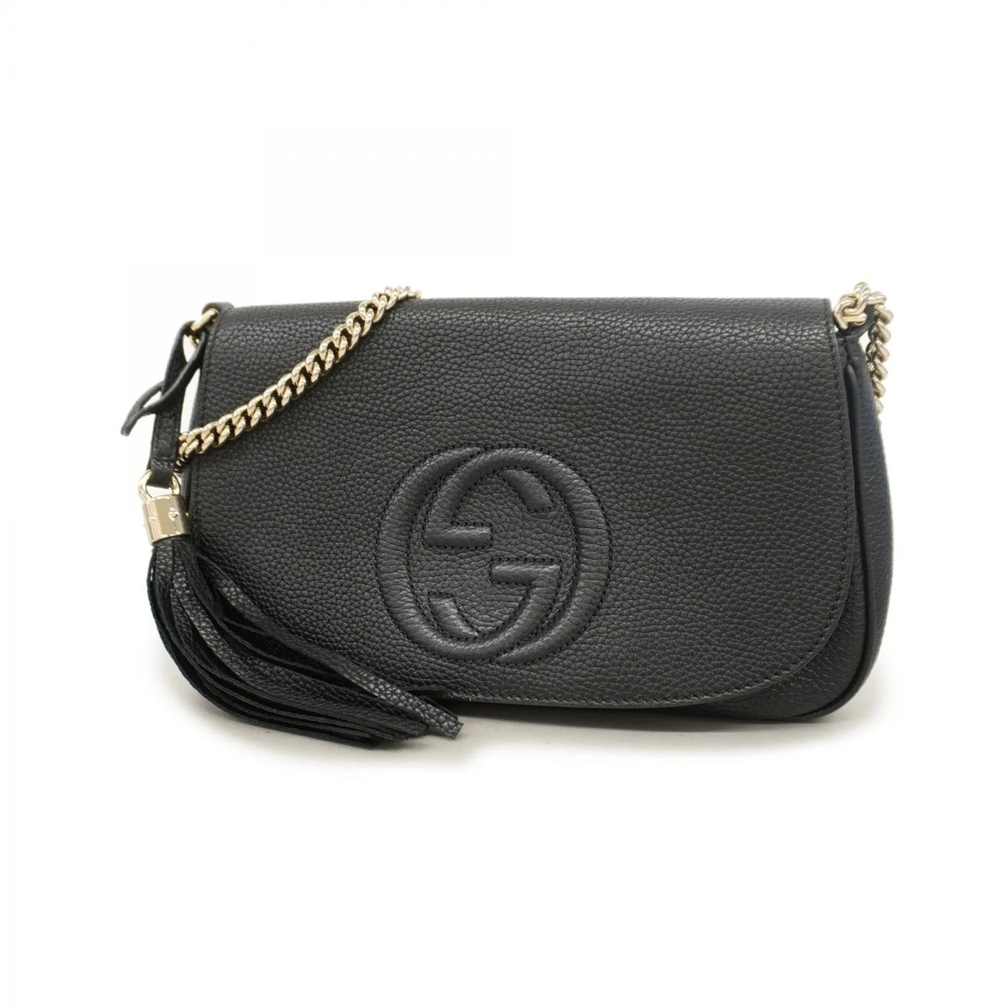 Gucci  Leather Shoulder Bag (Pre-Owned)